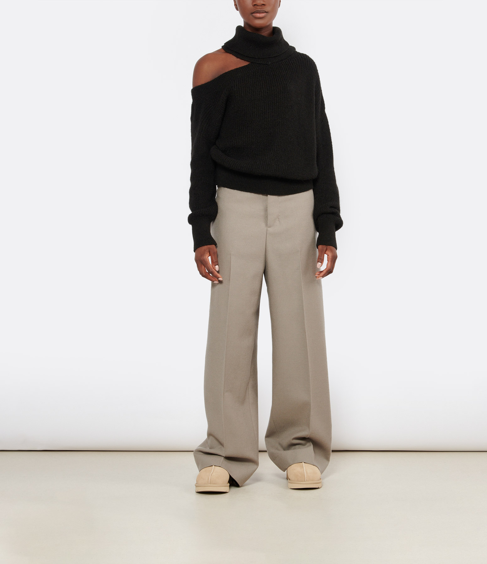 Taupe Trousers