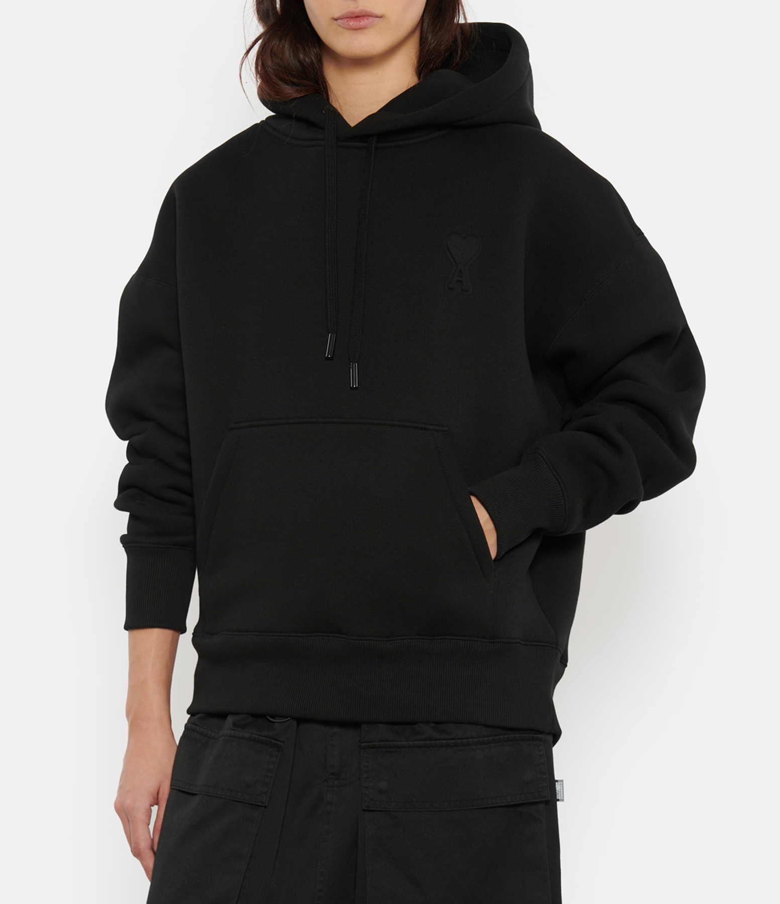 Unisex ‘Ami de Cœur’ Black Sweatshirt