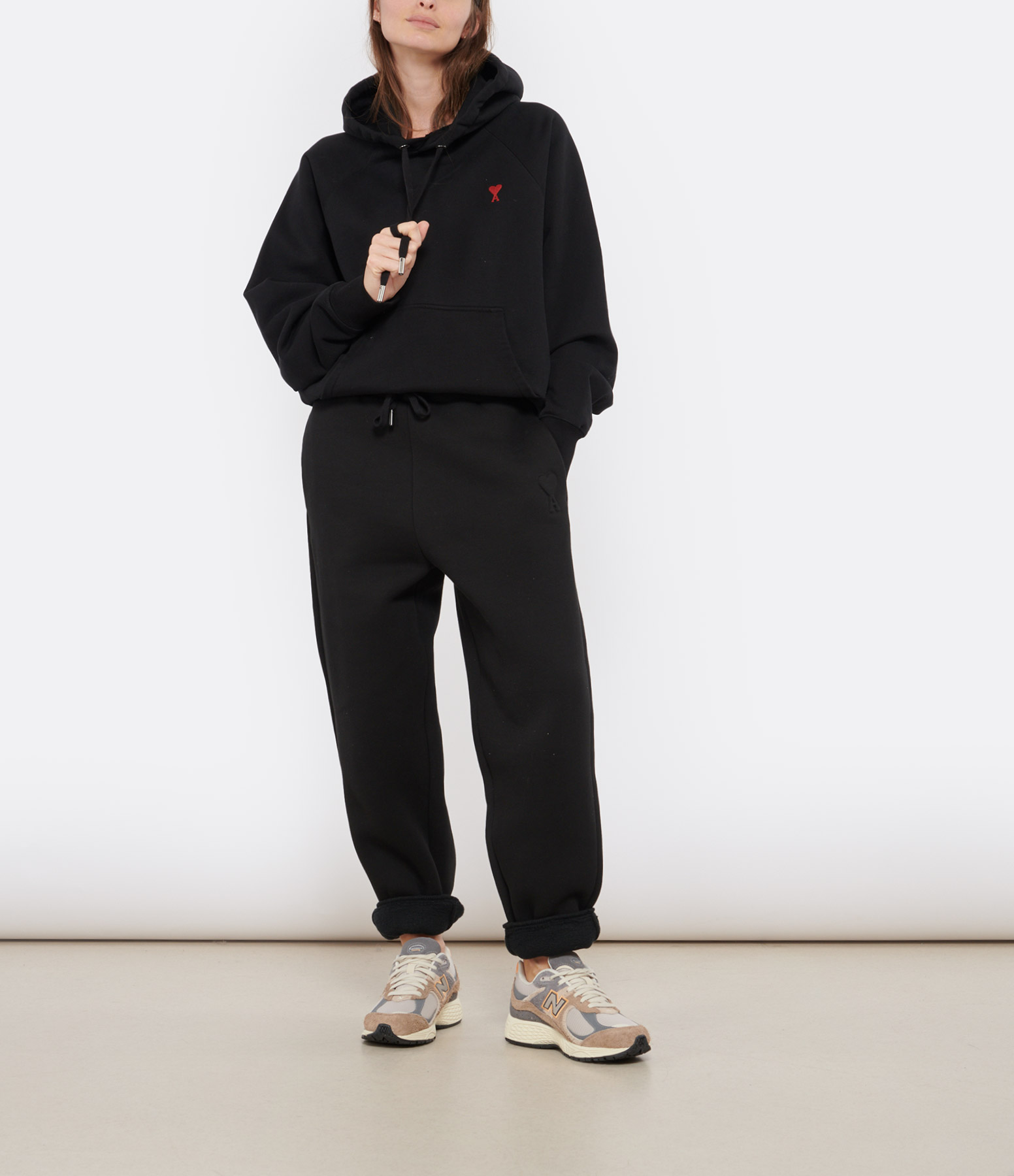 Black Heart Friend Jogging Trousers