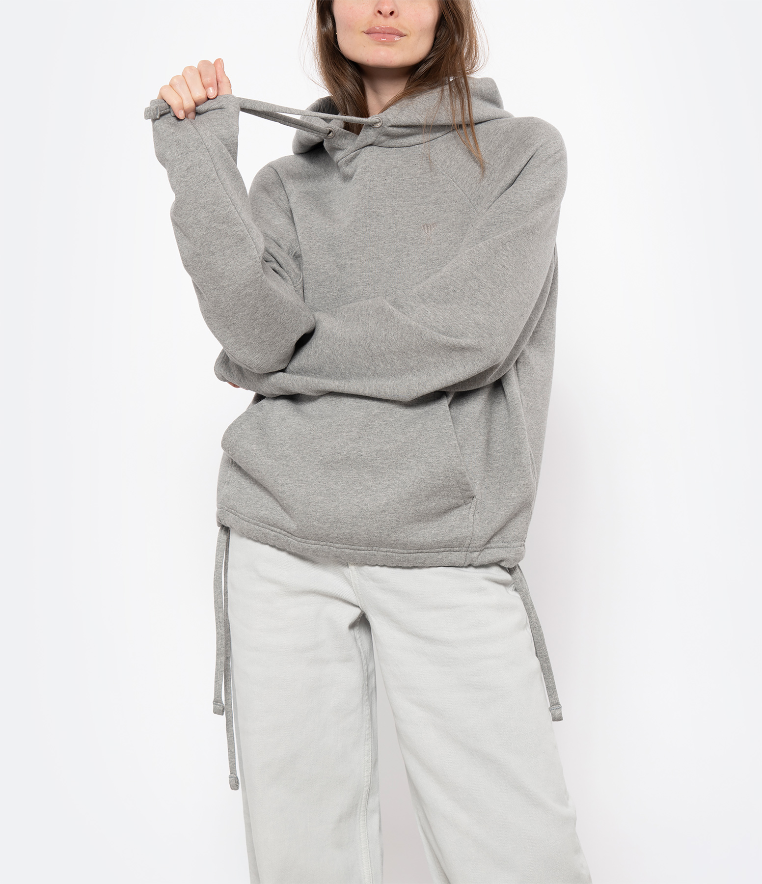 Unisex ‘Ami de Cœur’ Sweatshirt in Heather Grey