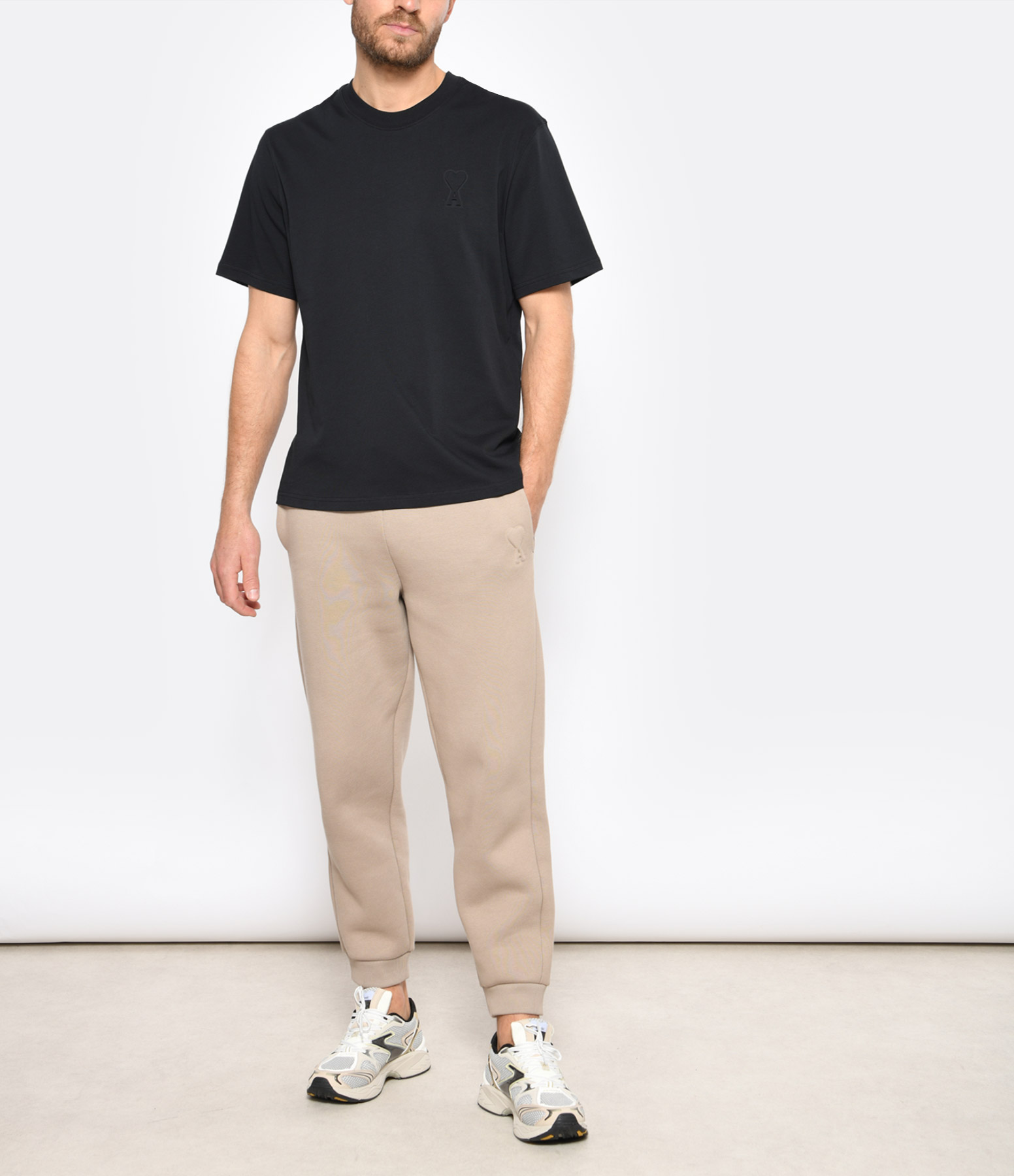‘Ami de Cœur’ Taupe Jogging Trousers