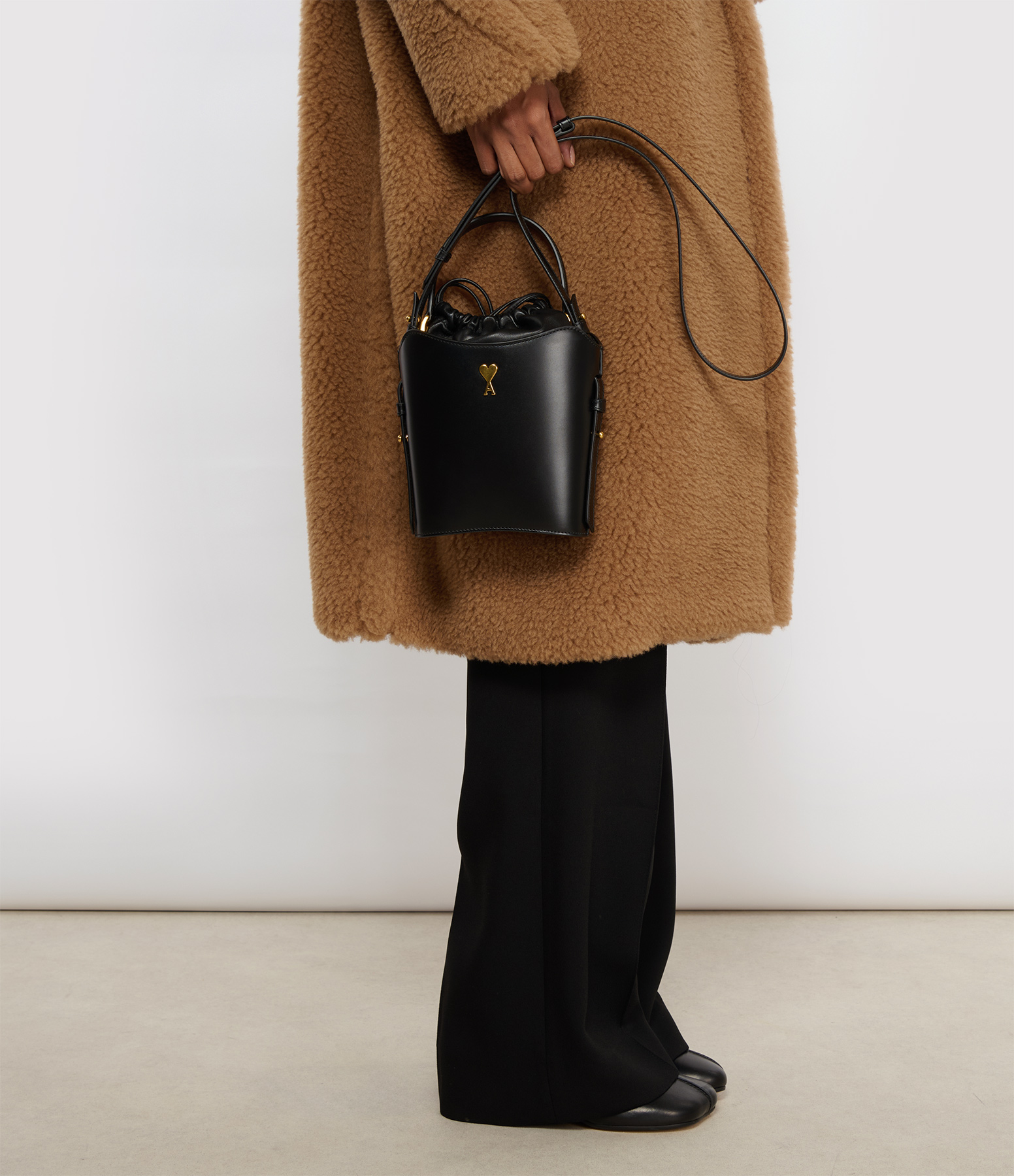 Paris Paris Mini Bucket Bag – Black