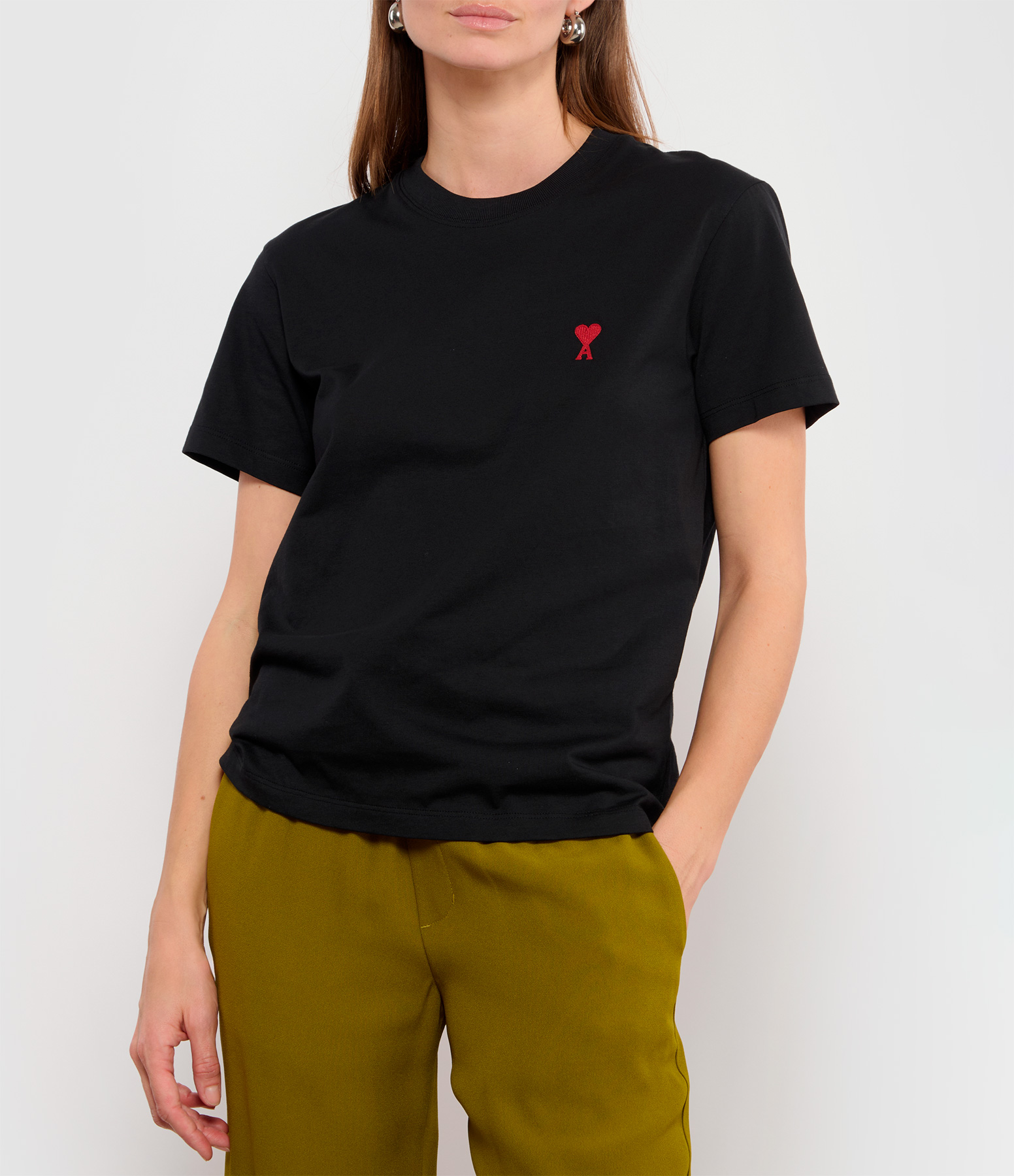 Red and Black 'Ami de Coeur' T-shirt