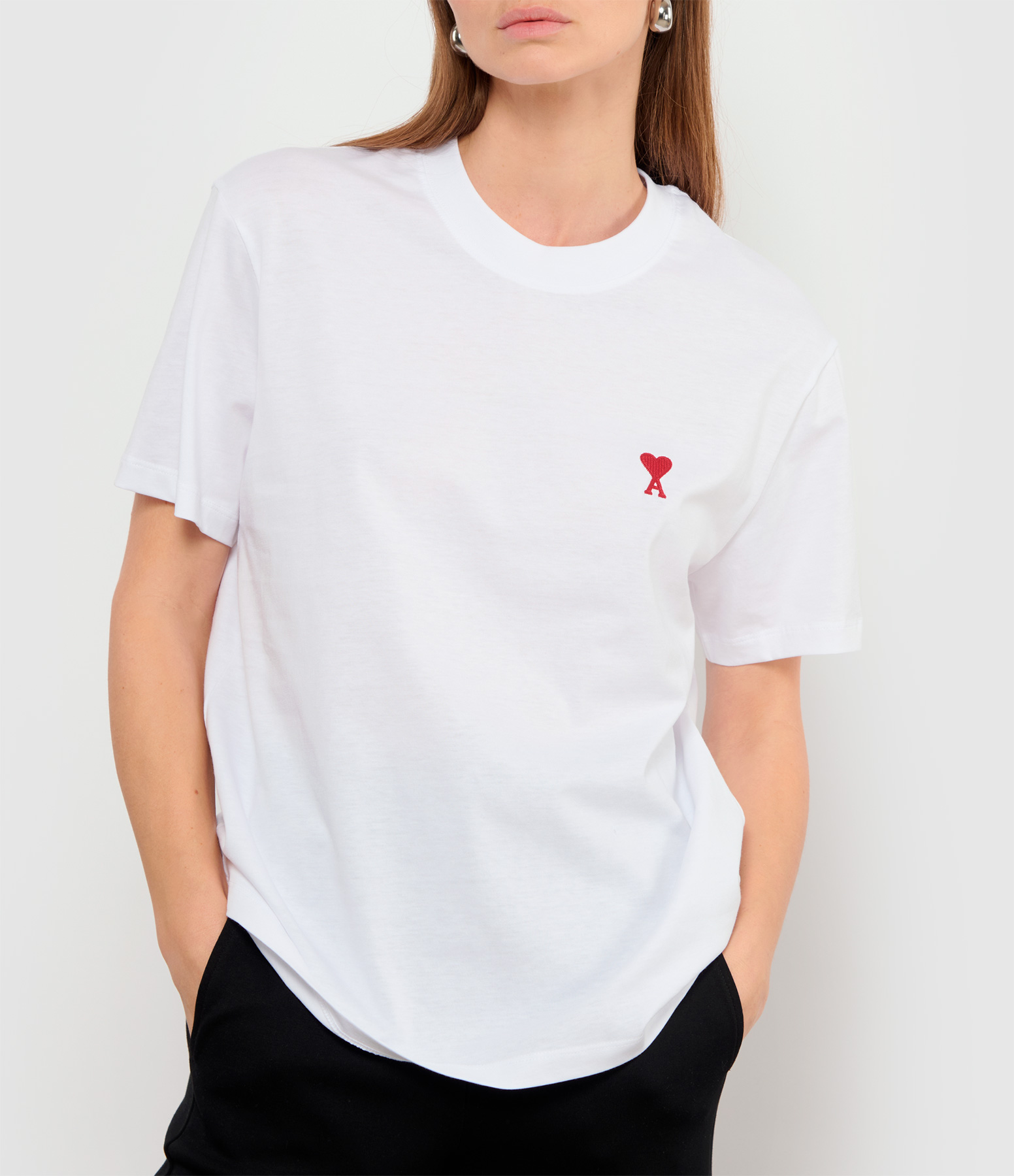 Red and White ‘Ami de Coeur’ T-shirt
