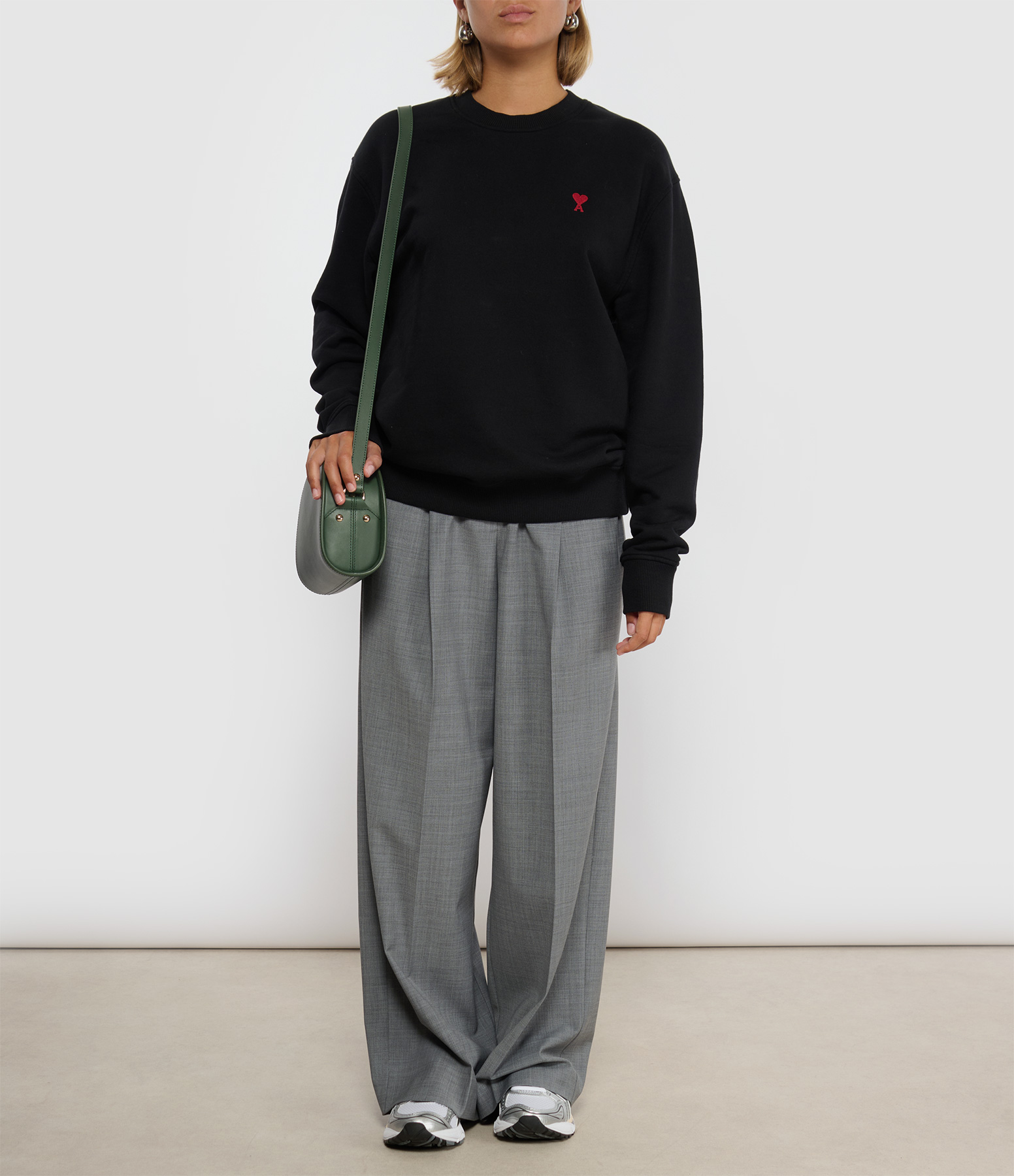 Red and Black ‘Ami de Cœur’ Sweatshirt
