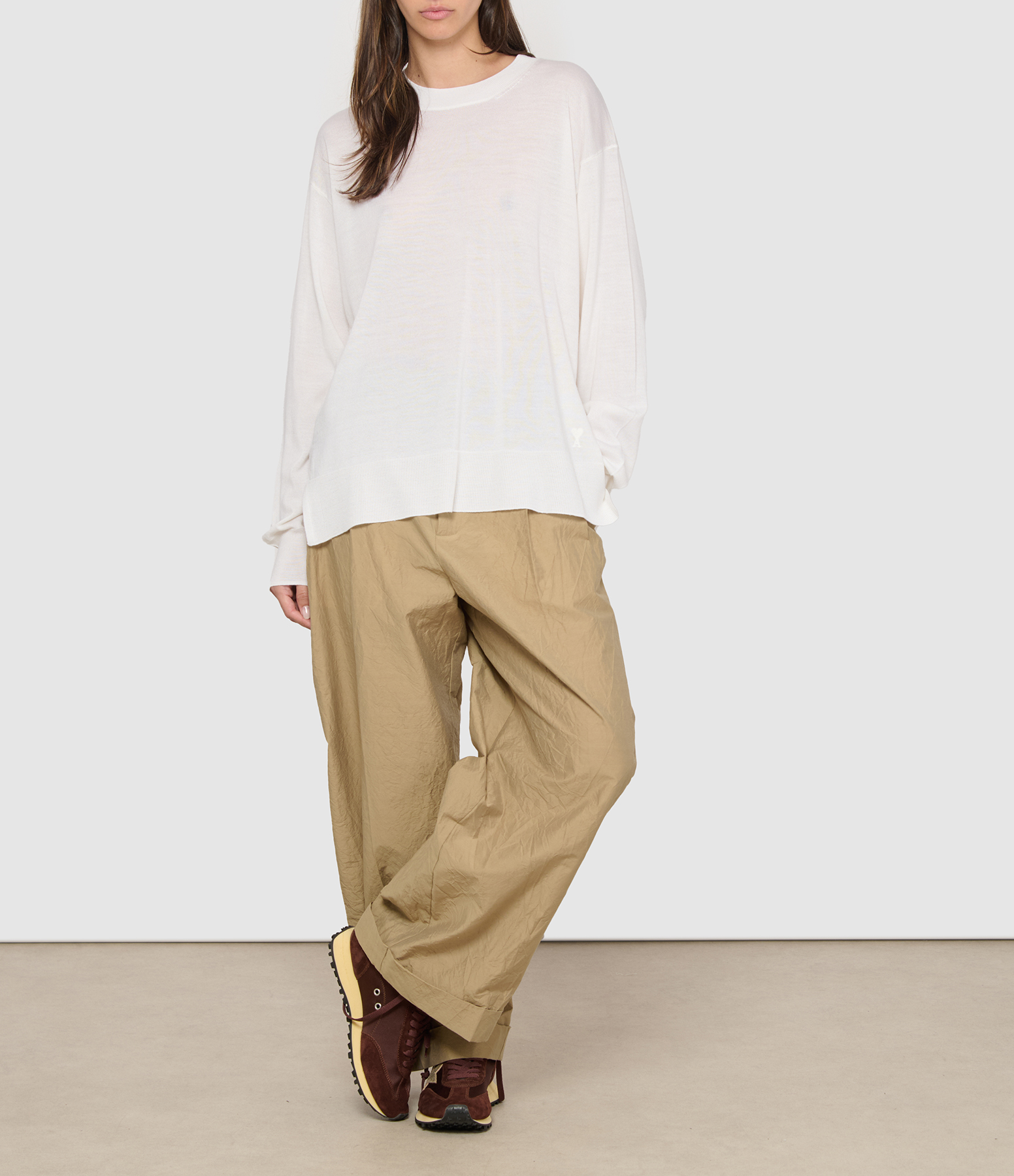 Cream-coloured ‘Ami De Coeur’ jumper
