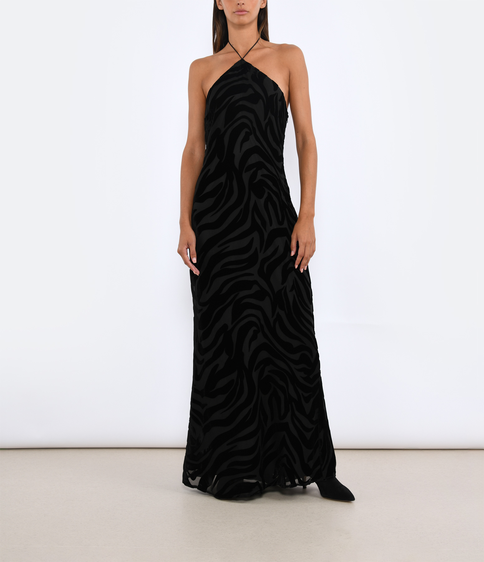 Leanne Long Black Dress