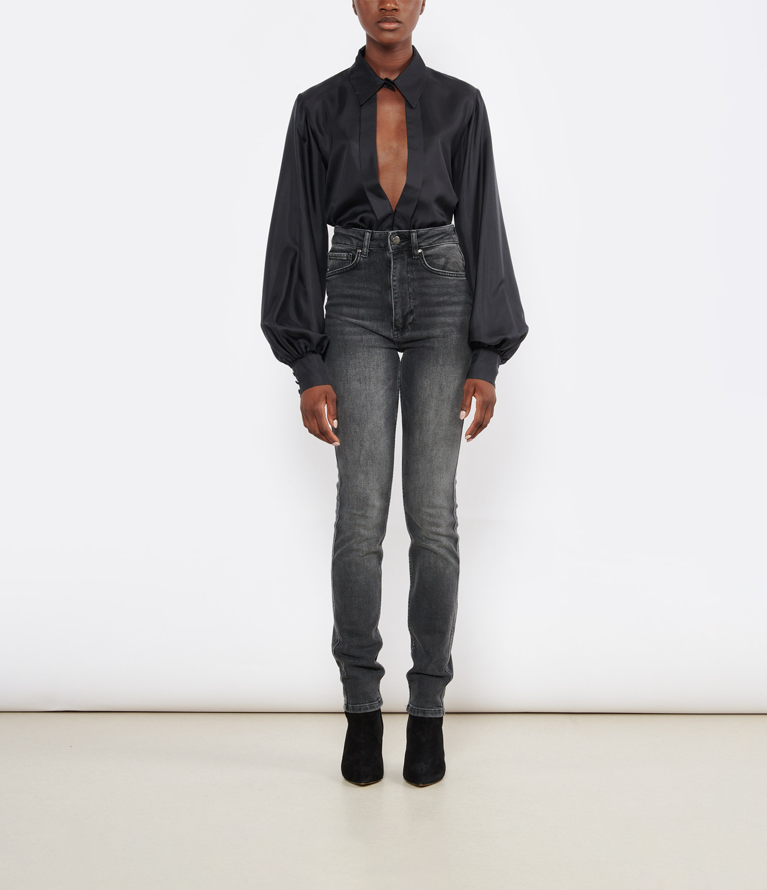 Dark Grey Jeans