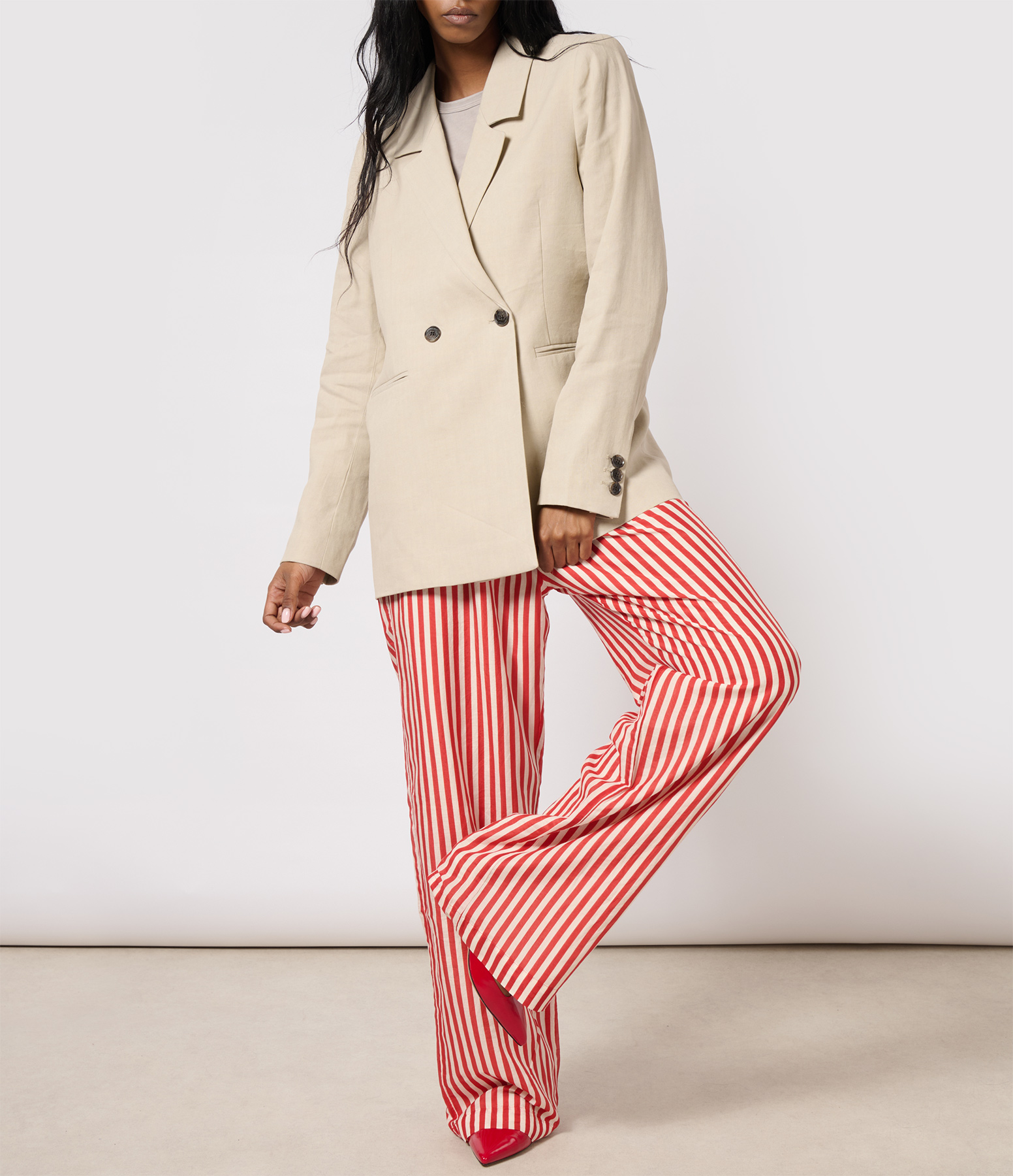 Diana Beige Blazer Jacket