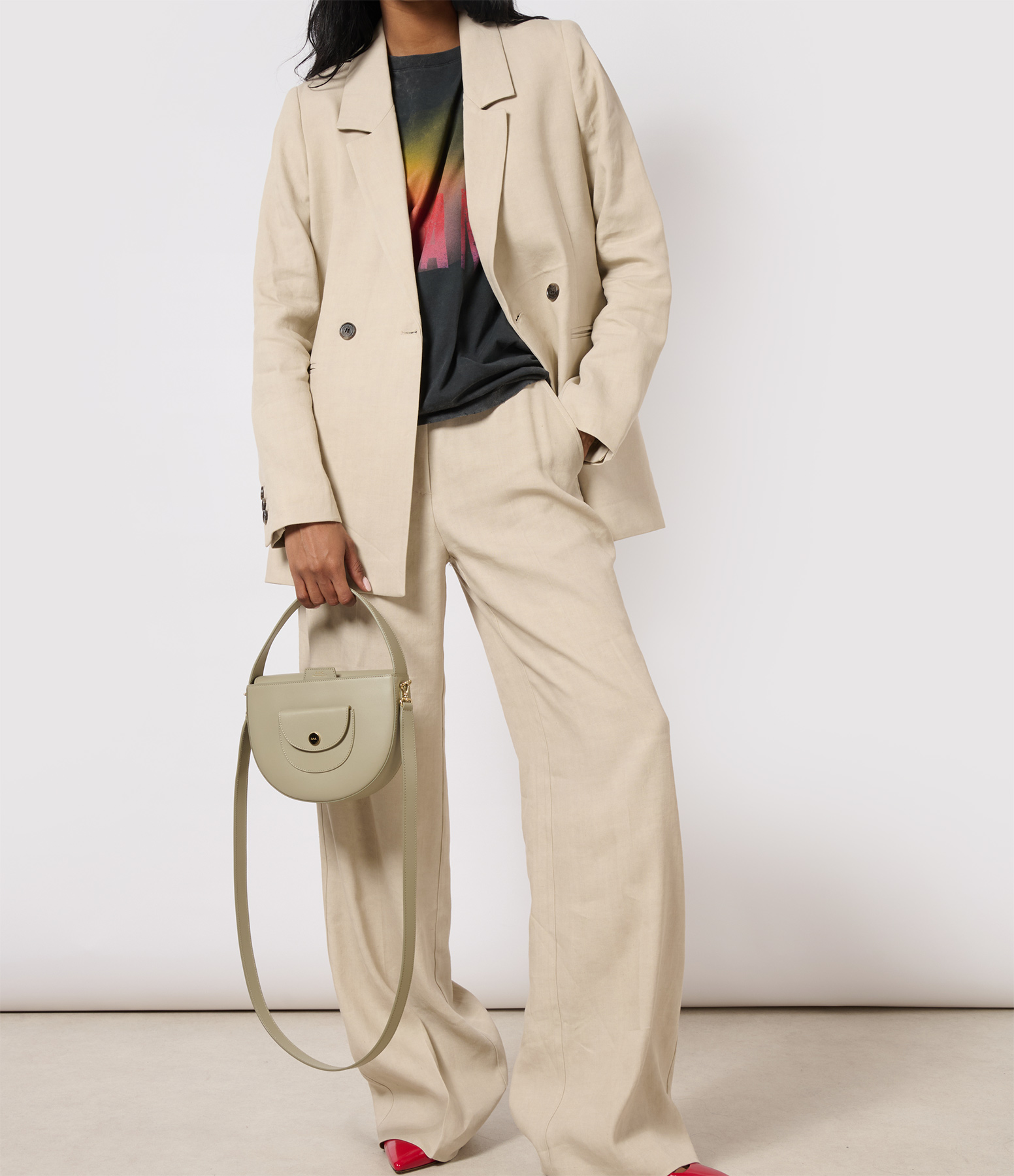 Kline Trousers in Beige