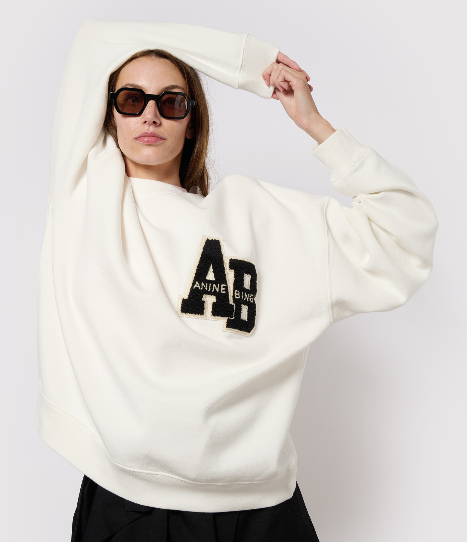 Miles Off-White Sweatshirt