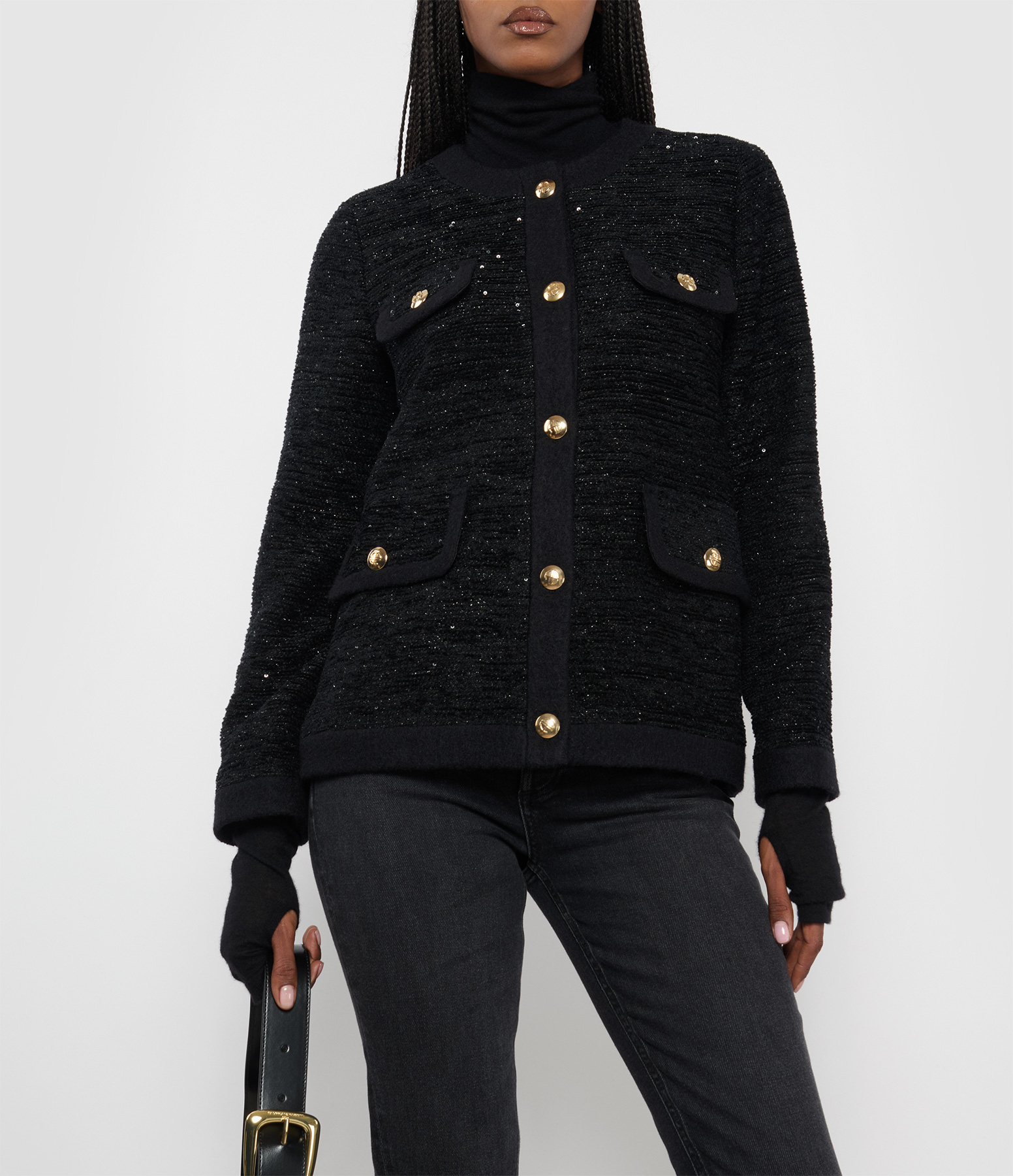 Lydia Black Shine Jacket