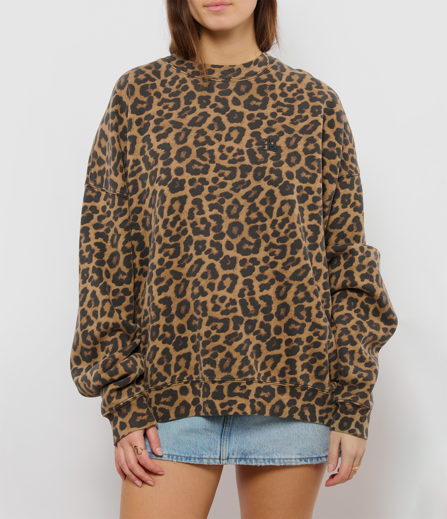 Miles Leopard Sweatshirt