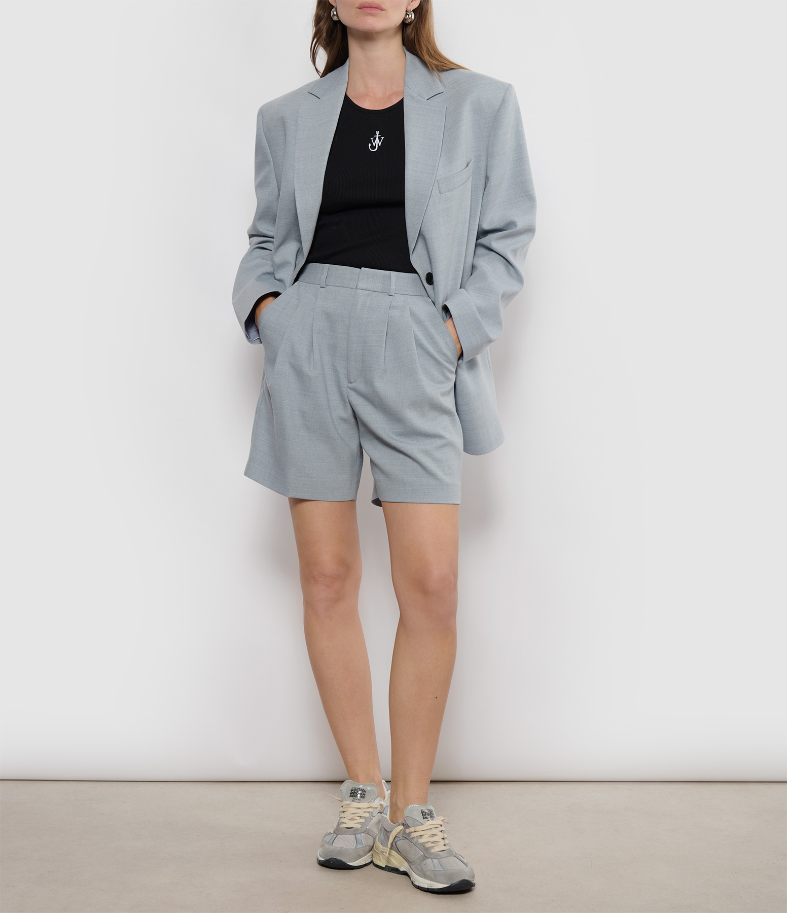 Carrie Steel Blue Shorts