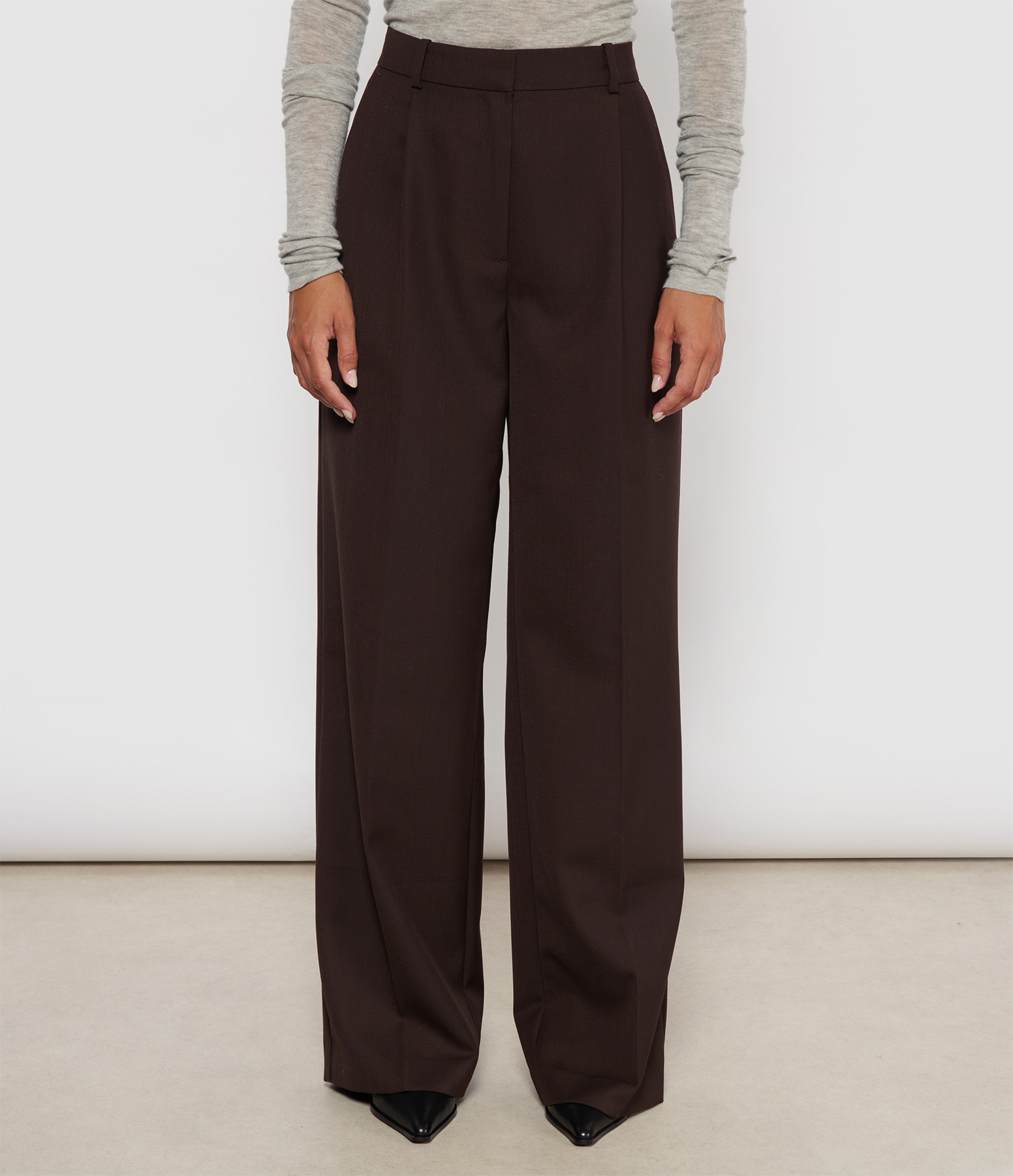 Trent Dark Brown Trousers