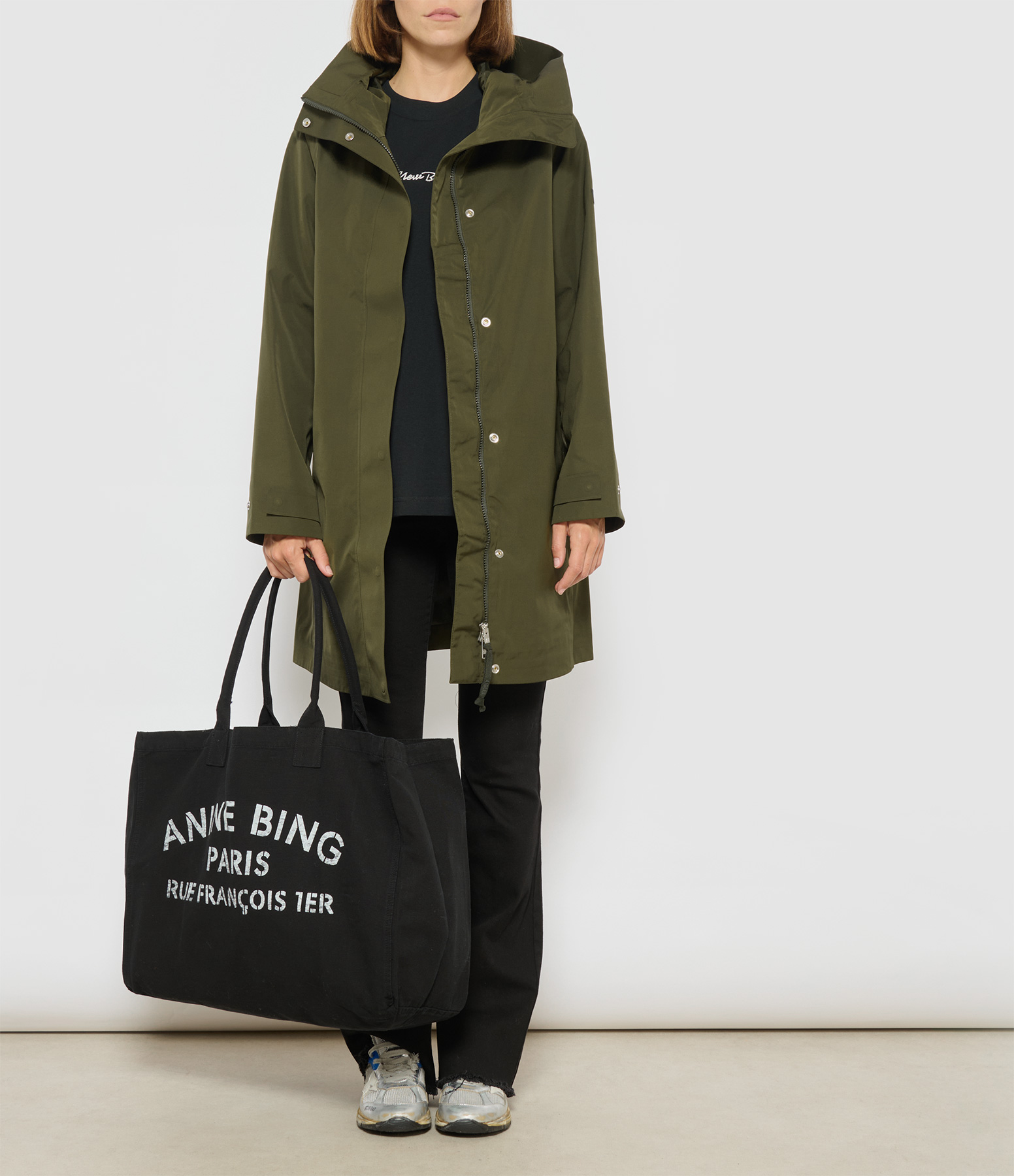 Black Leo Tote Bag