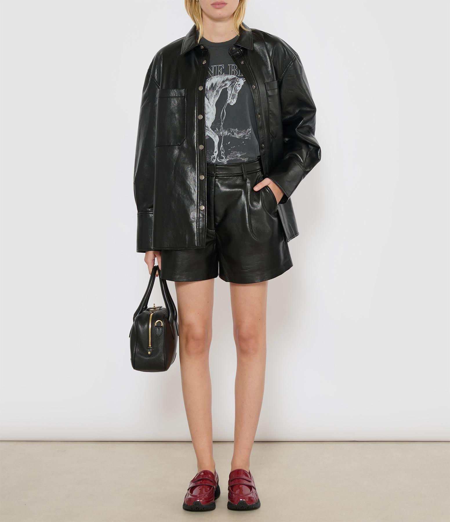 Trent Black Shorts