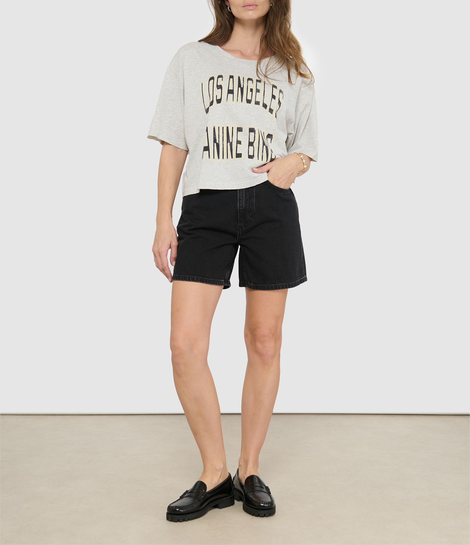 Delaney Black Shorts