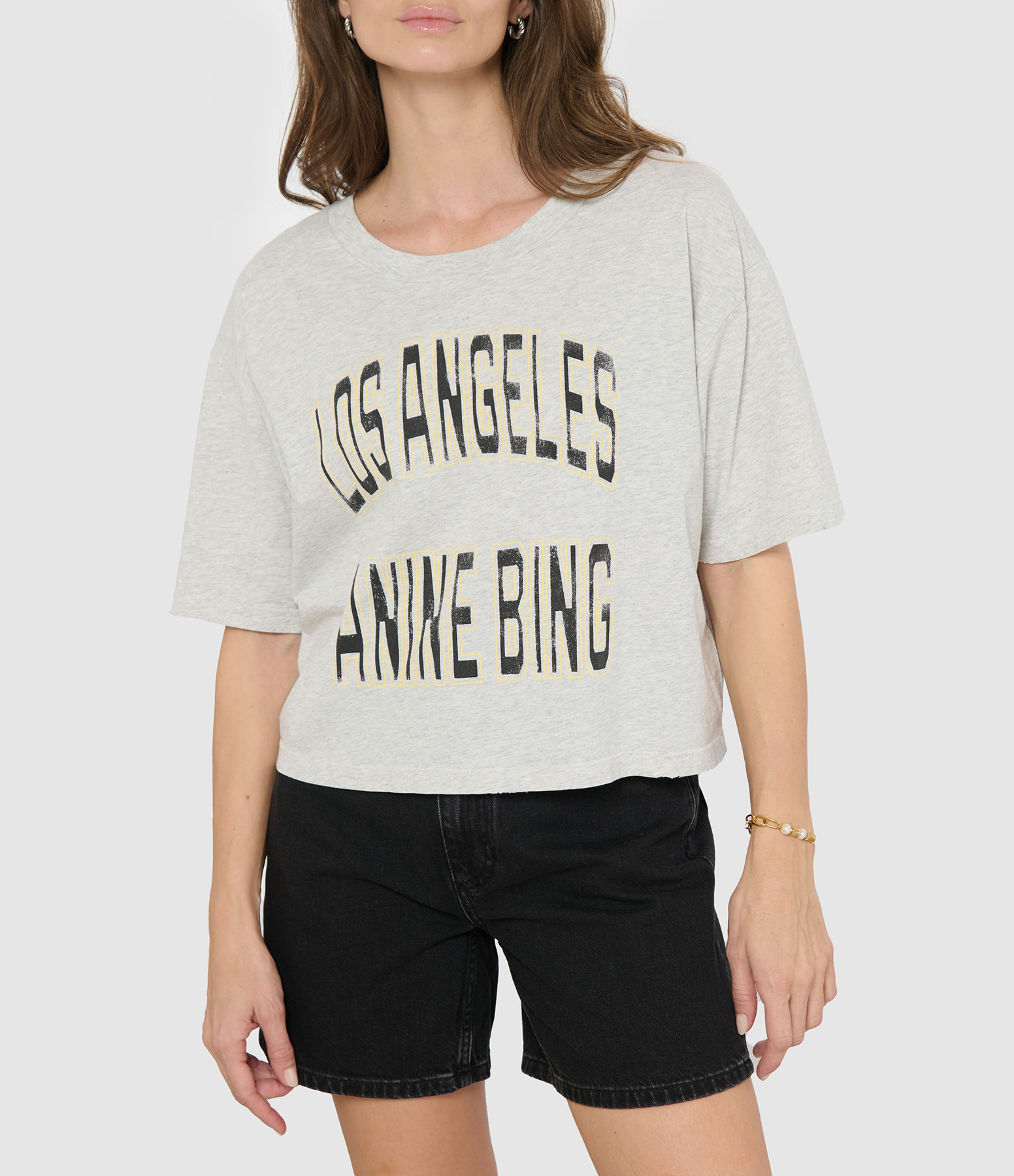 Johnny Grey Melange T-shirt