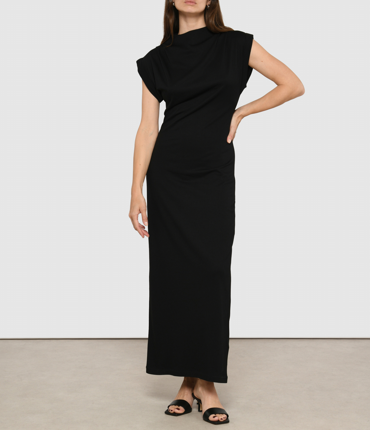 Alix Black Dress