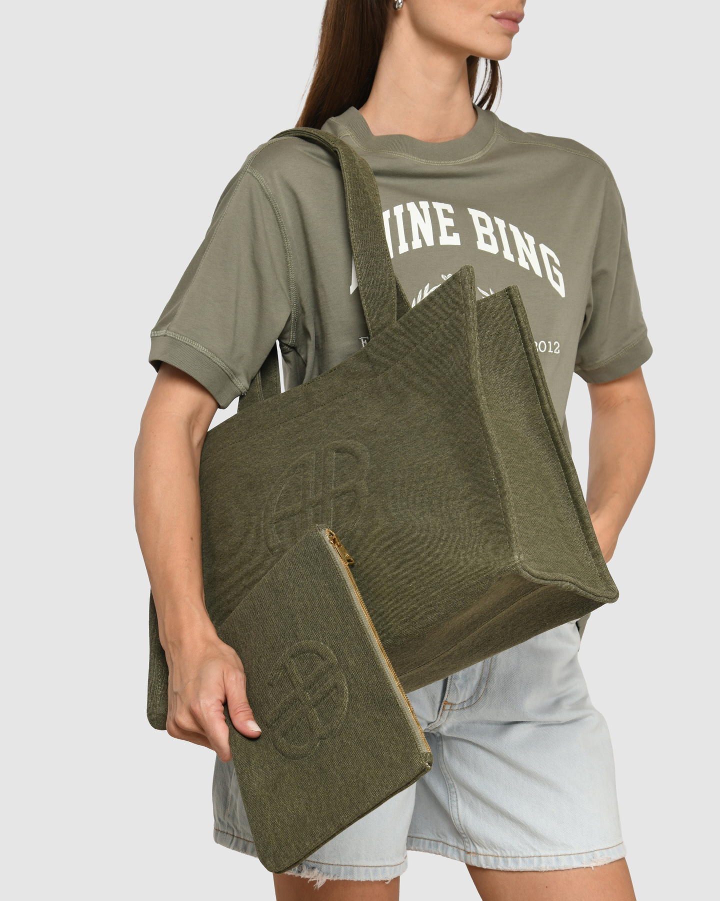 Lara Green Tote Bag