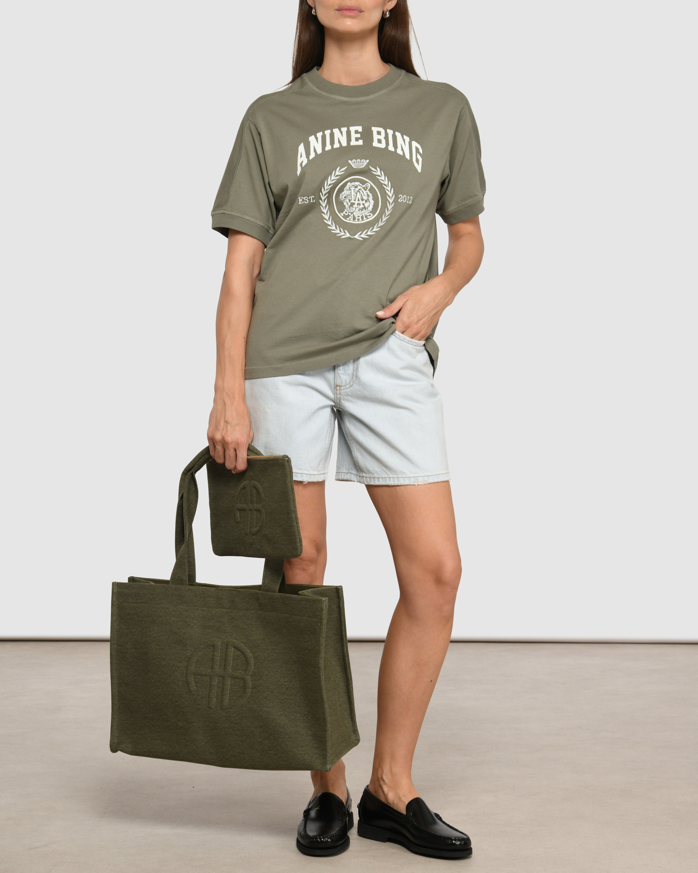 Lili Green Clutch Bag