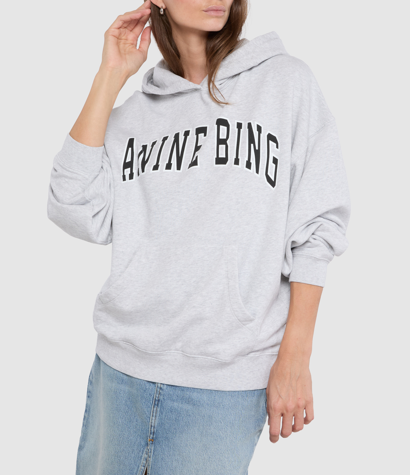 New Classic Harvey Sweatshirt, Medium, Heather Grey