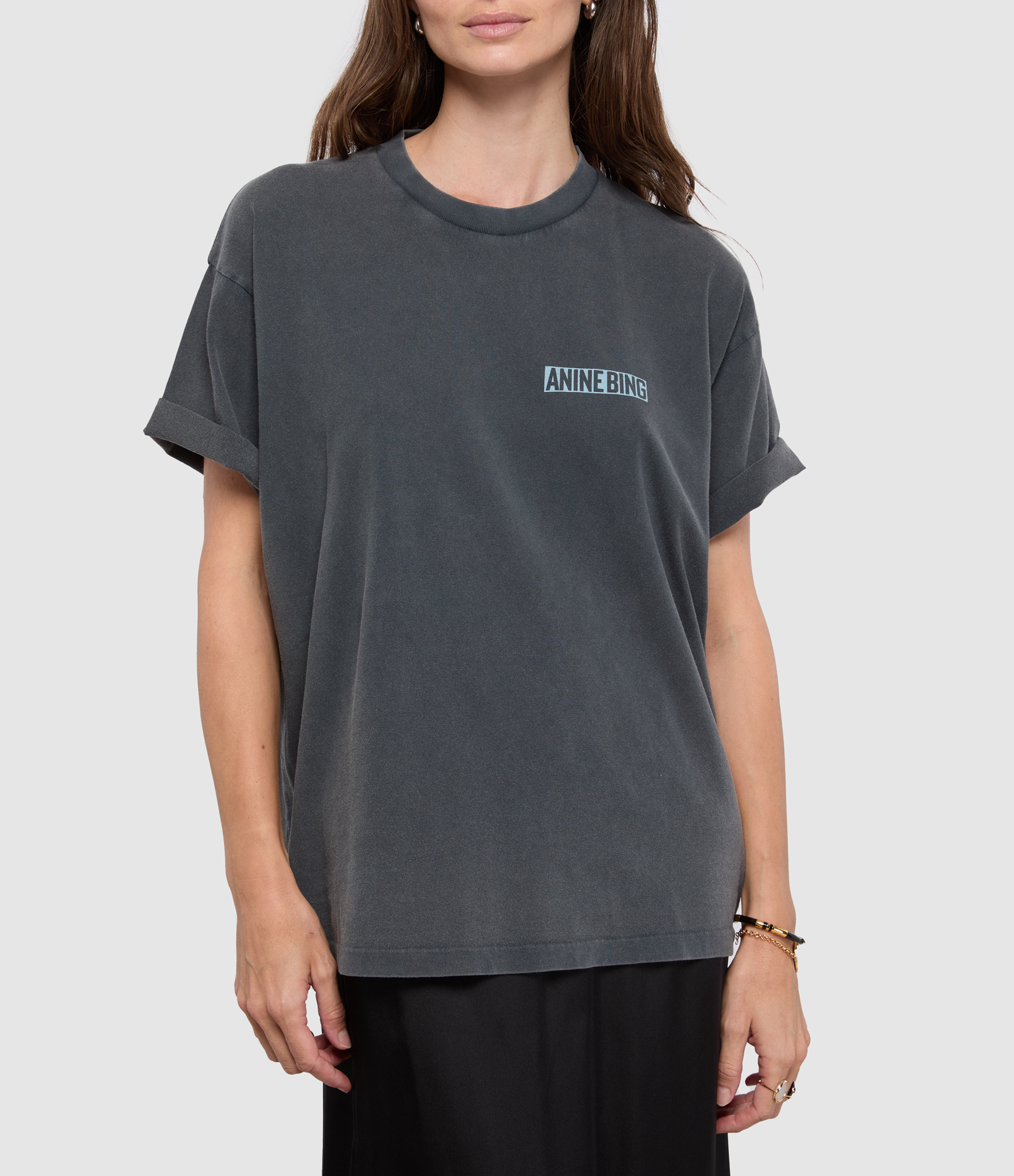 Palm Cade Washed Black T-shirt