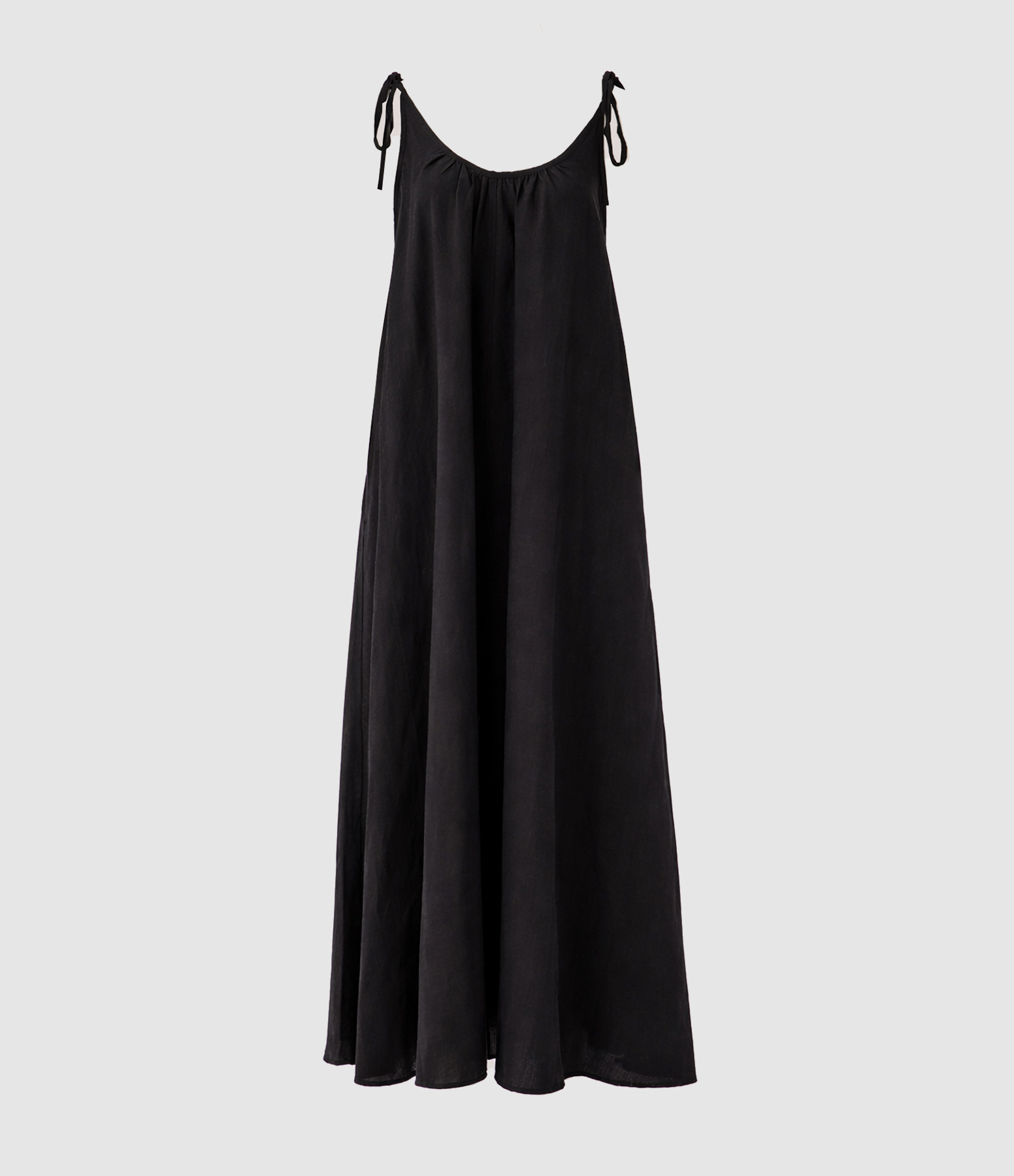 Flora Black Dress