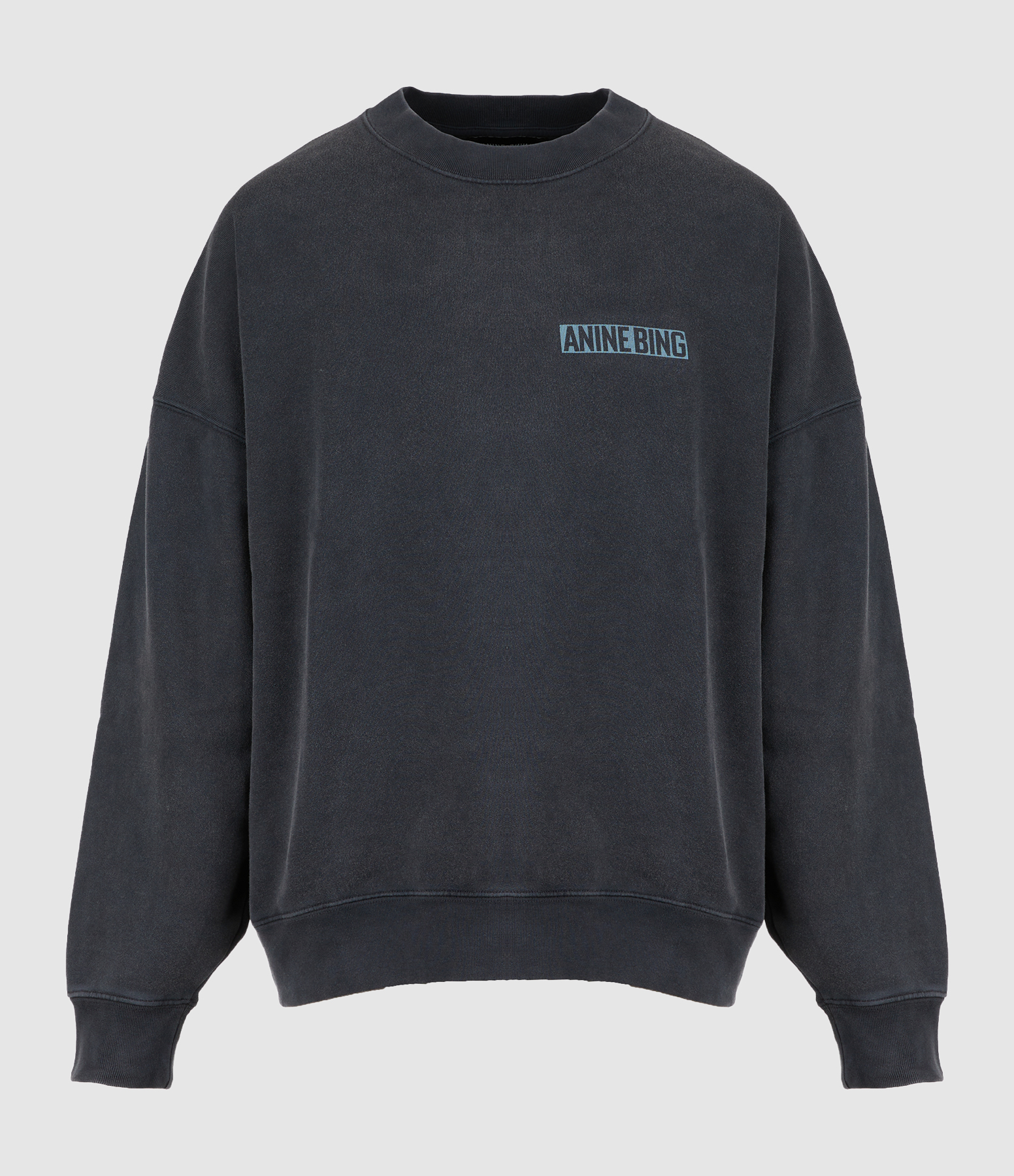 Palm Miles Washed Black Sweatshirt