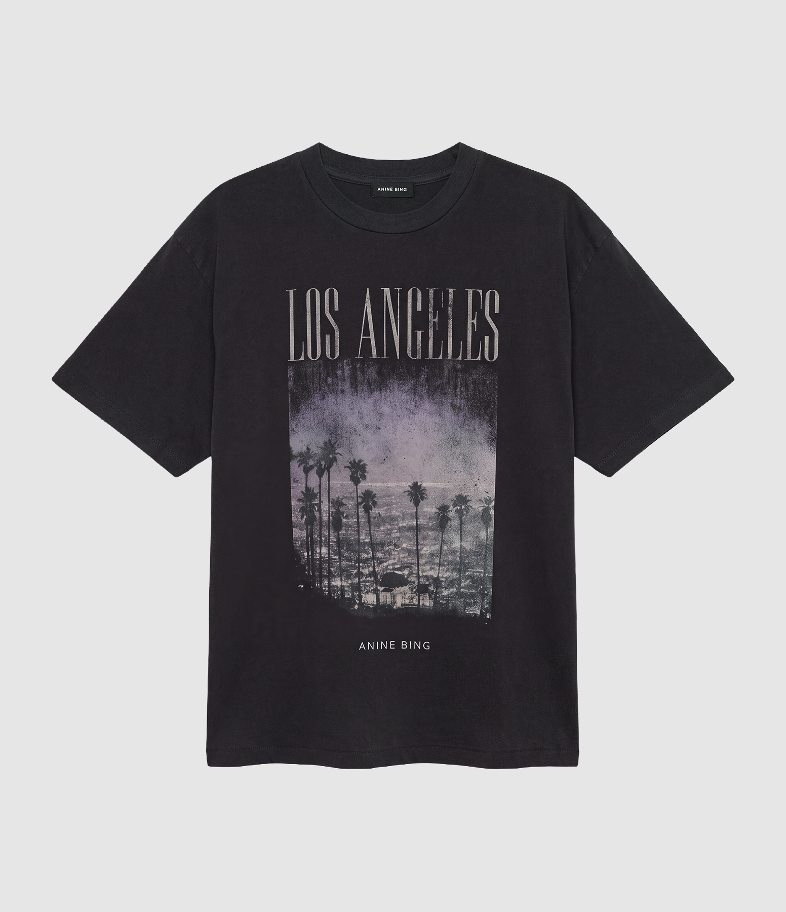 Cade Los Angeles Vintage Black T-shirt
