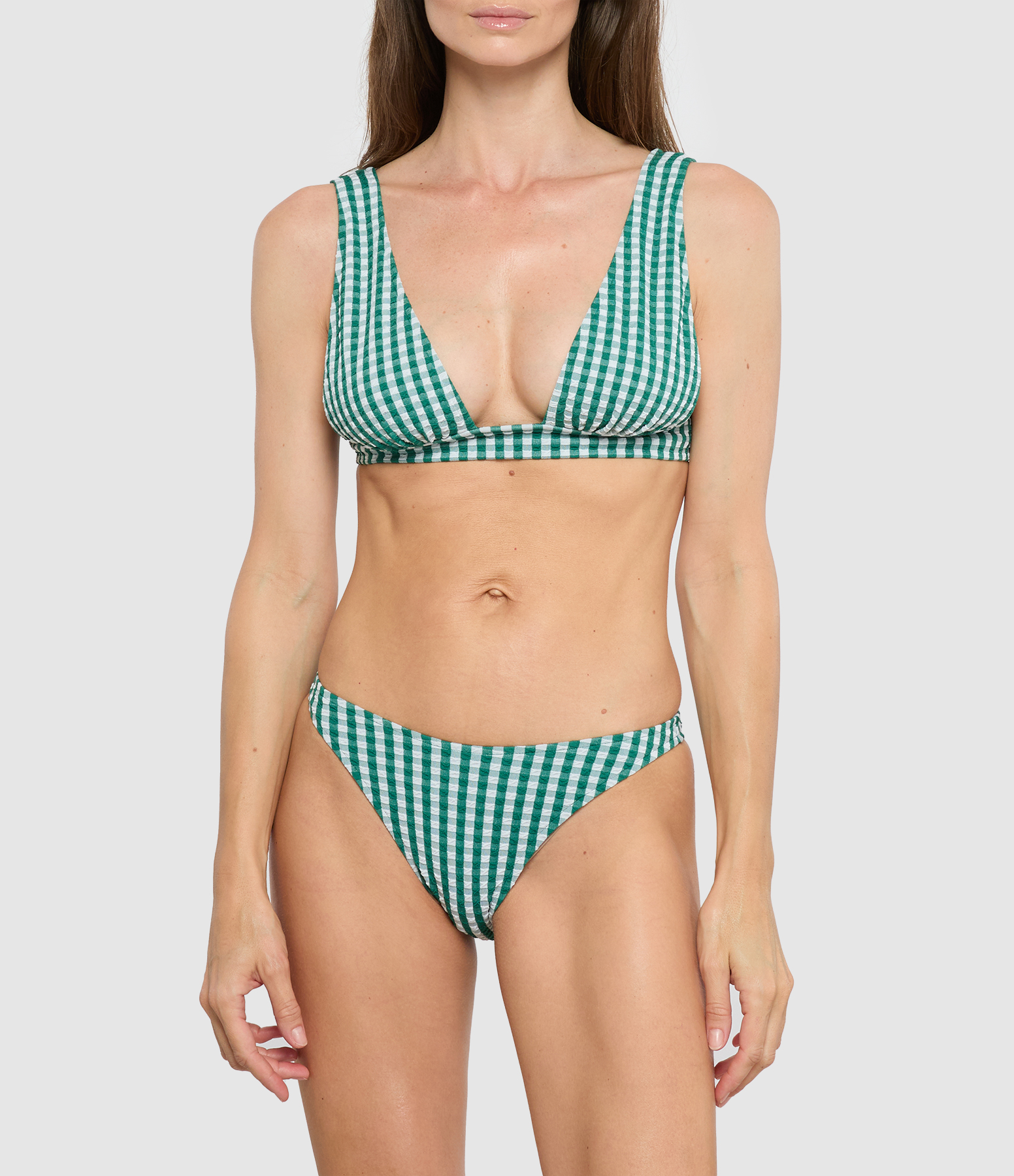 The Enchanting Green Vichy Top