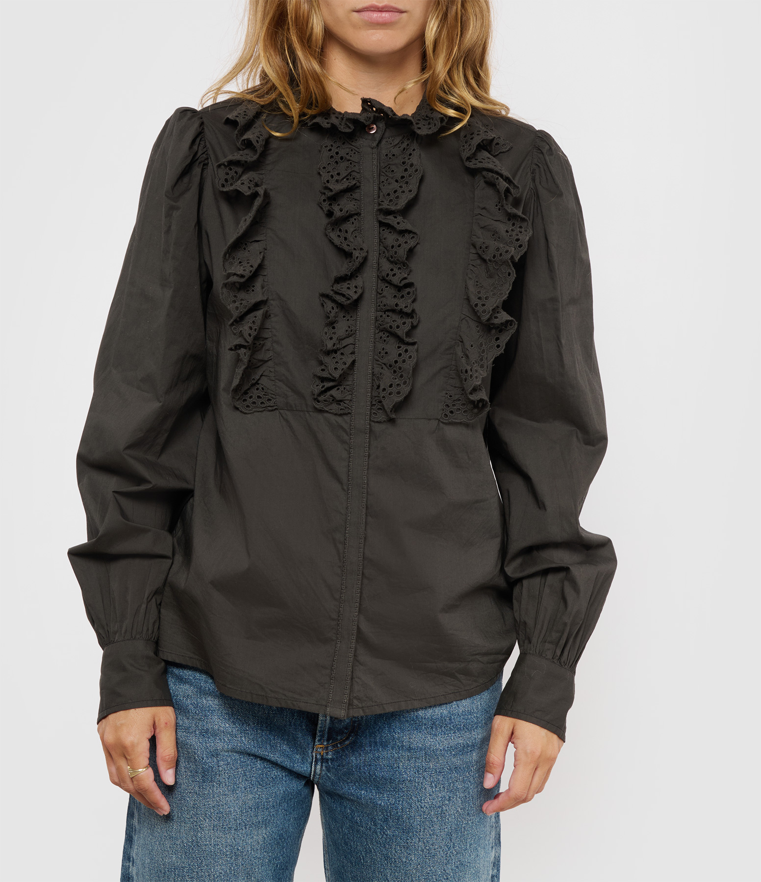Charlotte Black Blouse