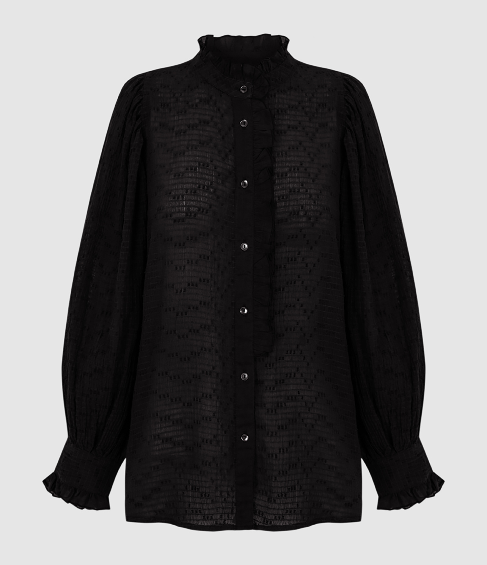 Yvette Black Blouse