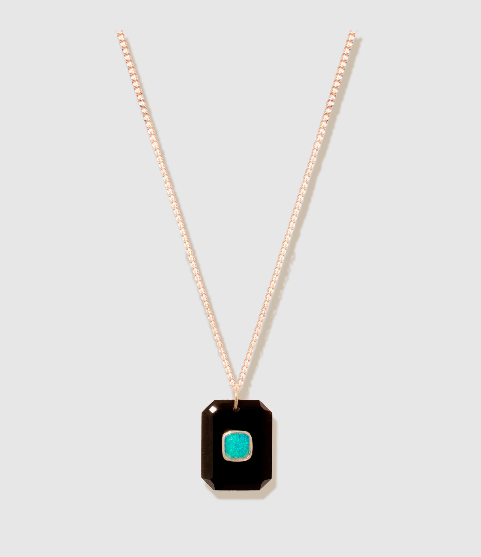 Anton Black Onyx Necklace No. 2 – Black