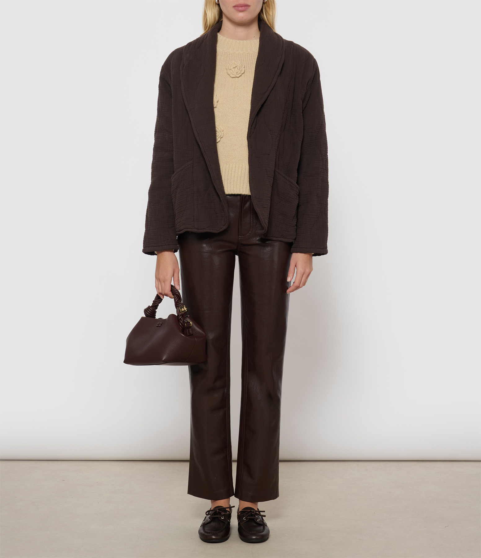 Cuba Chocolate Kimono Jacket