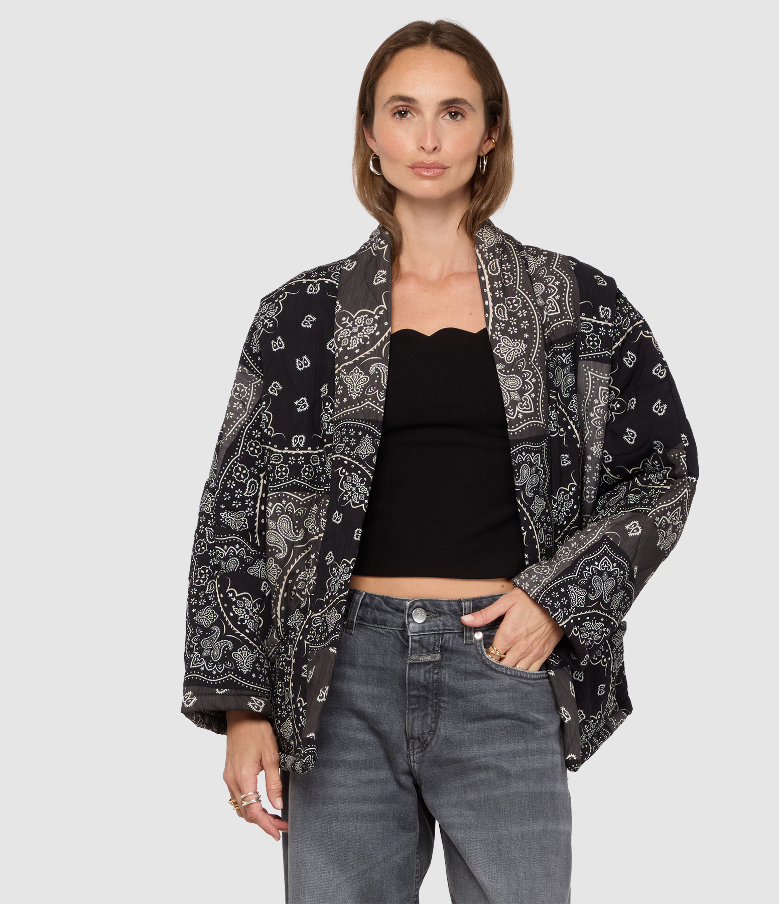 Chicago Patch Black Jacket