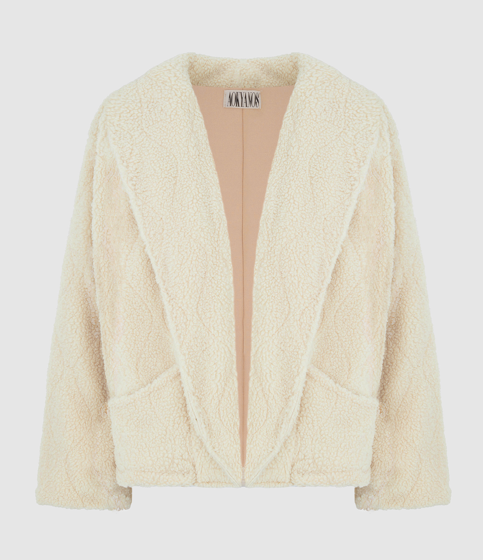 Cuba Sherpa Jacket, Cream