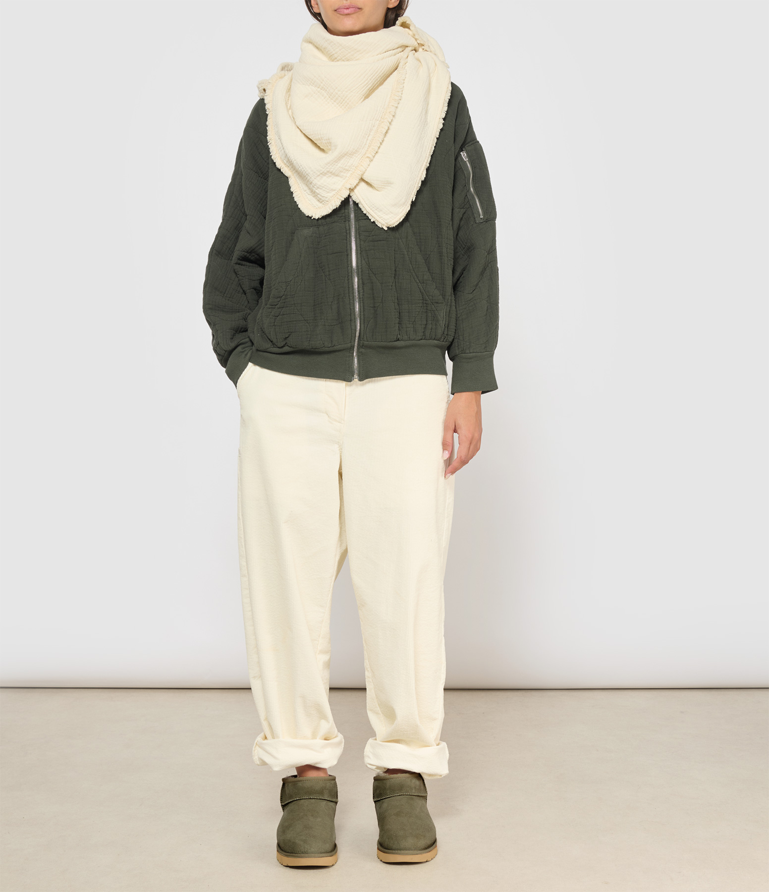 Daytona Khaki Bomber Jackets