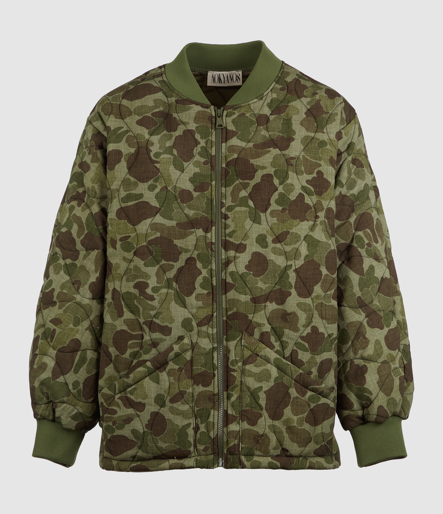 Detroit Camo Bomber Jacket