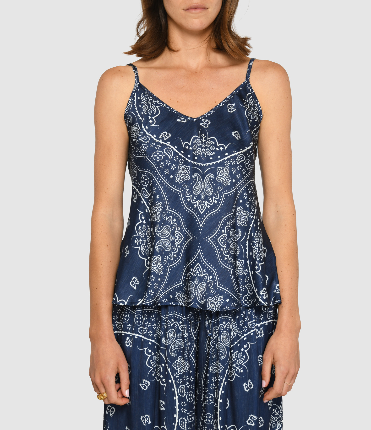 Lewiston Navy Camisole