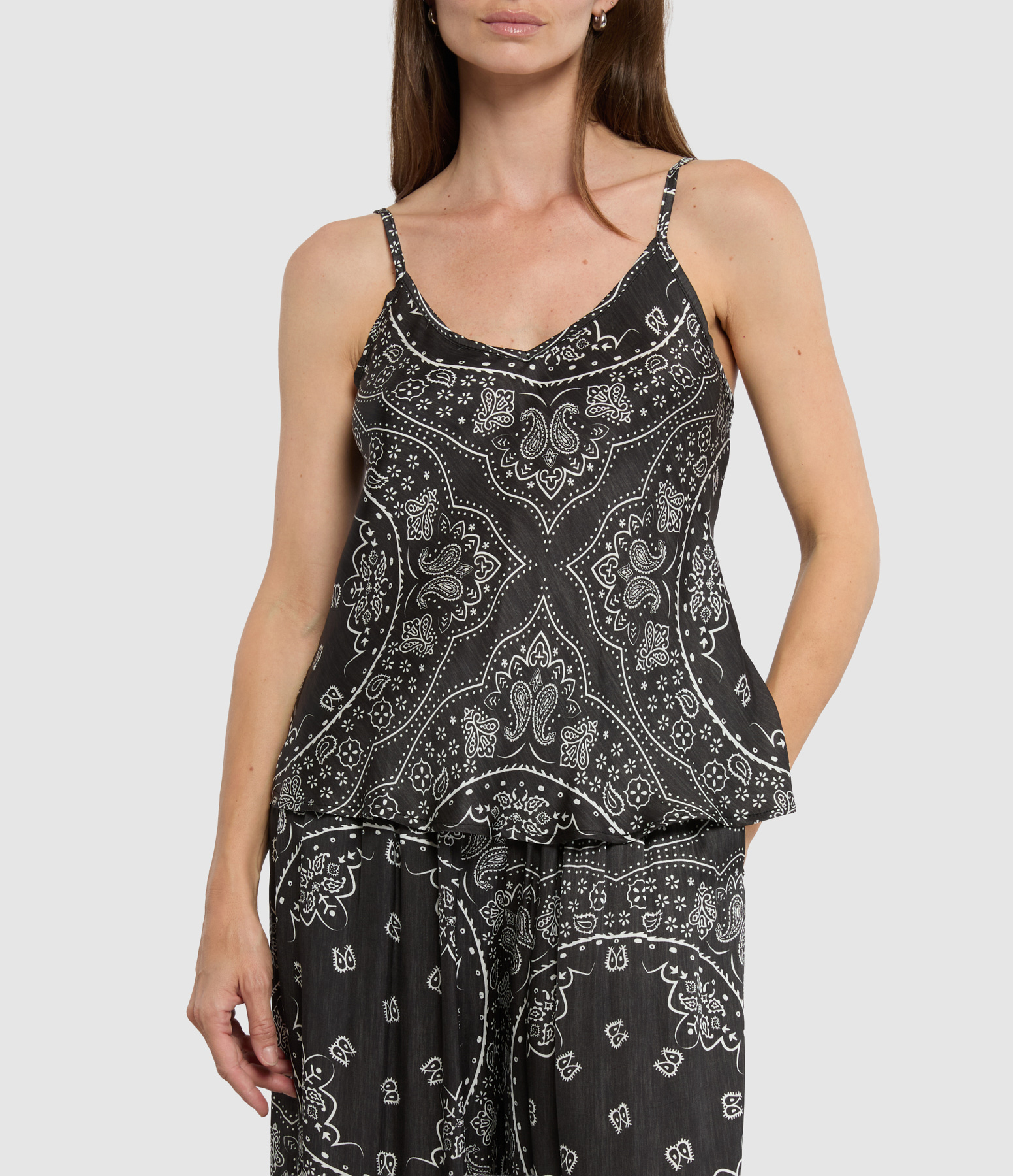Lewiston 2 Camisole, Anthracite