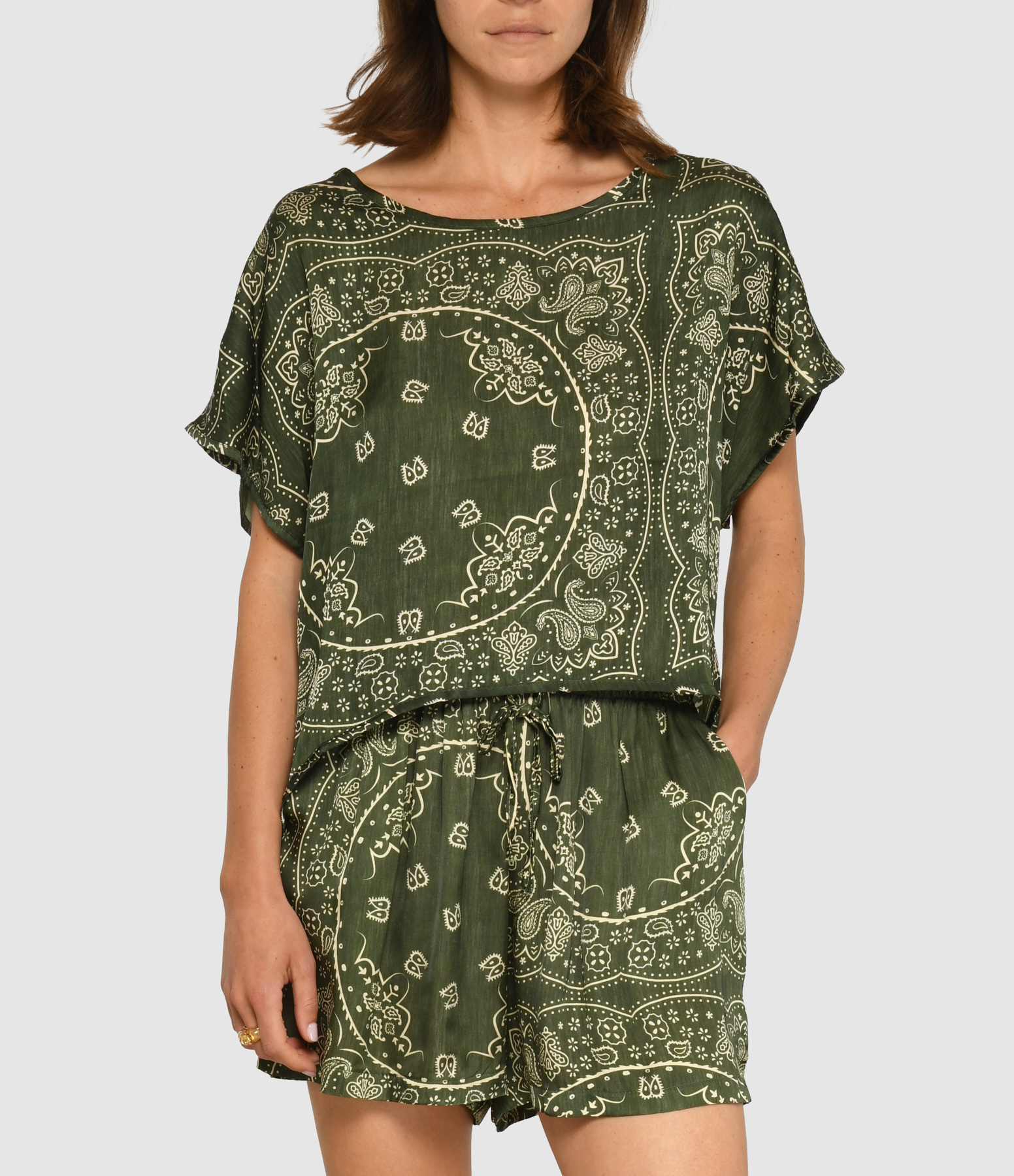 New York 2 Khaki T-shirt