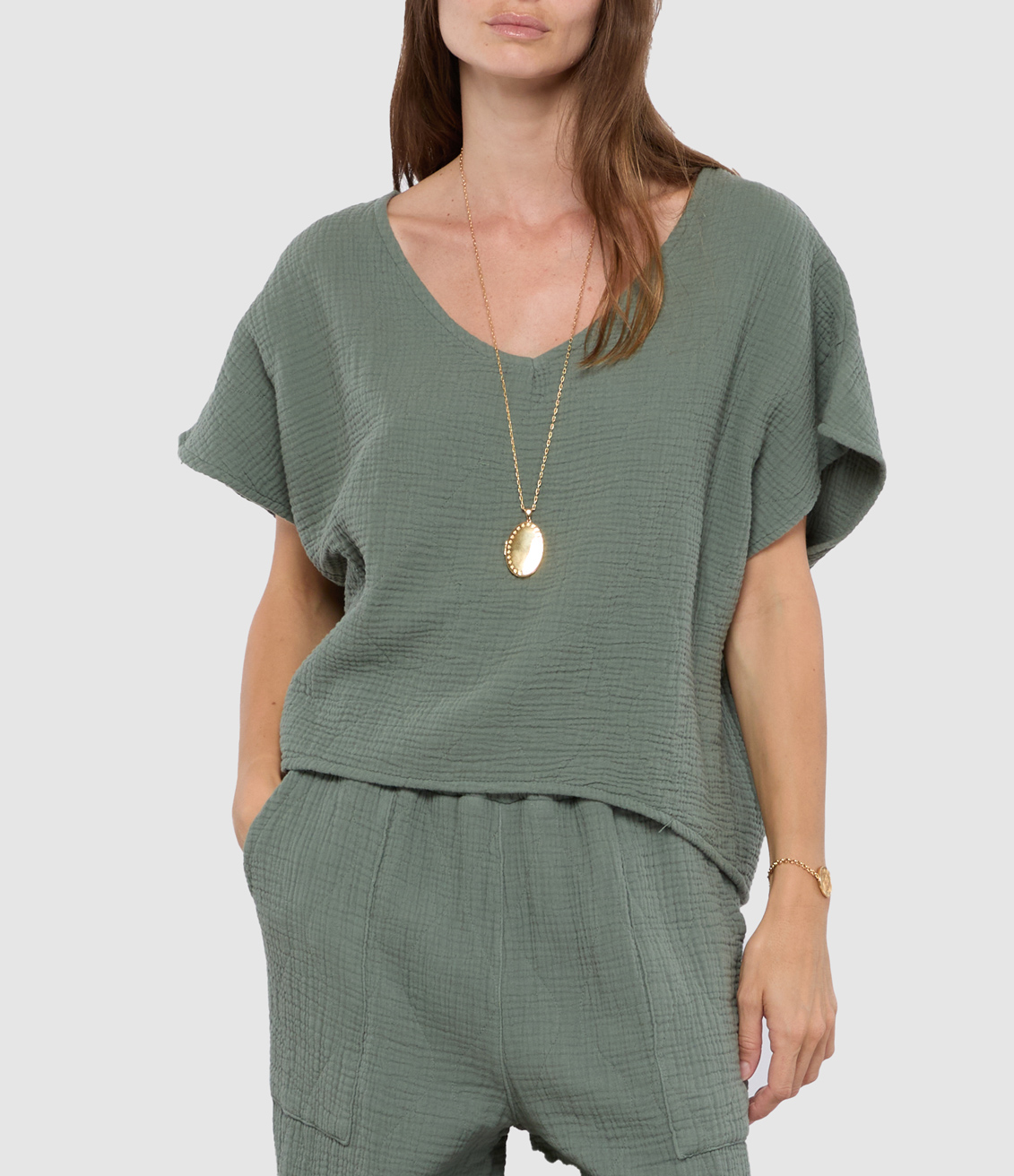 Khaki New York T-shirt