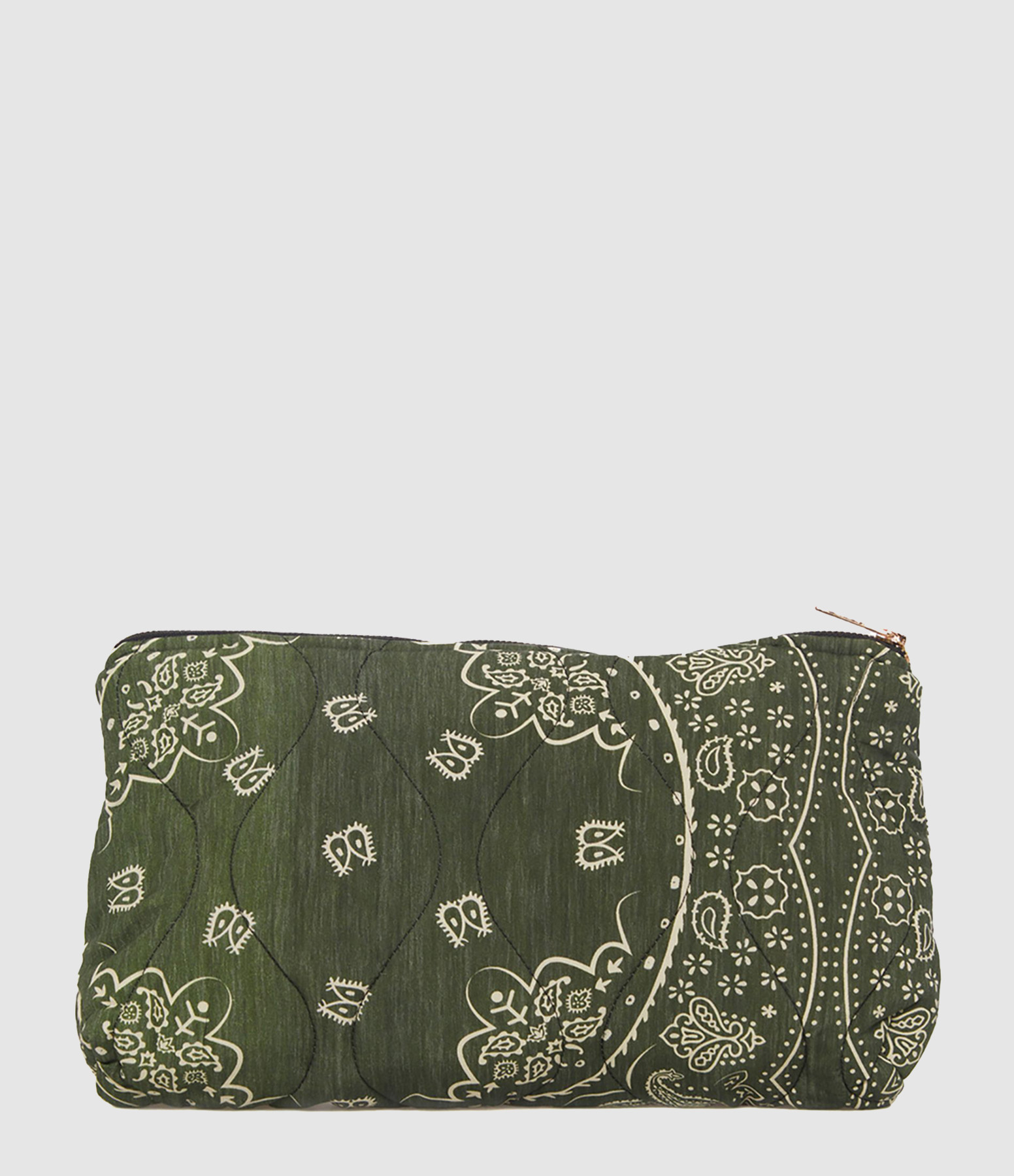 Orlando Bandana Clutch Bag in Khaki