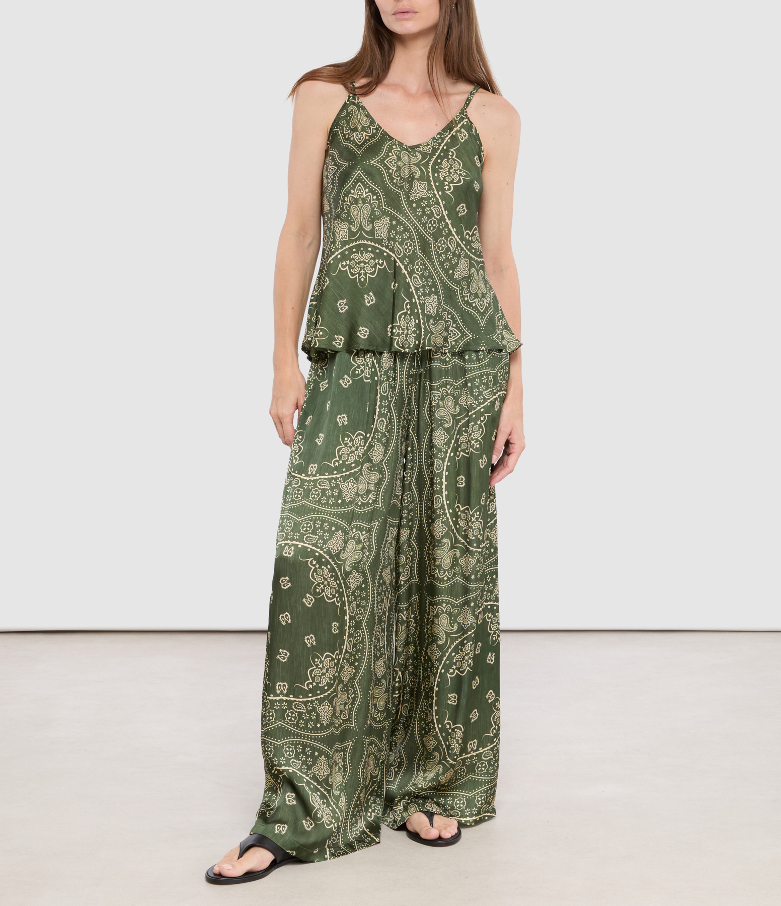 Phoenix Bandana Khaki Trousers