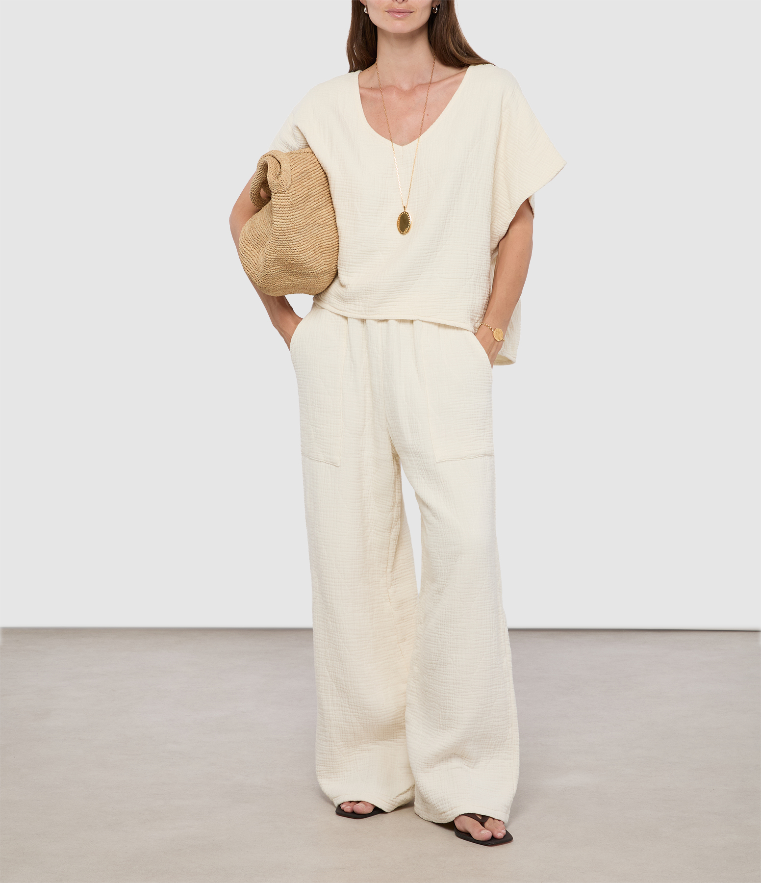 Phoenix Cream Trousers