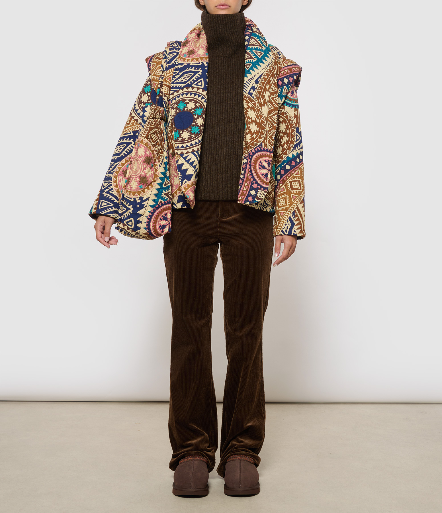 San Francisco Navy Kimono Jacket