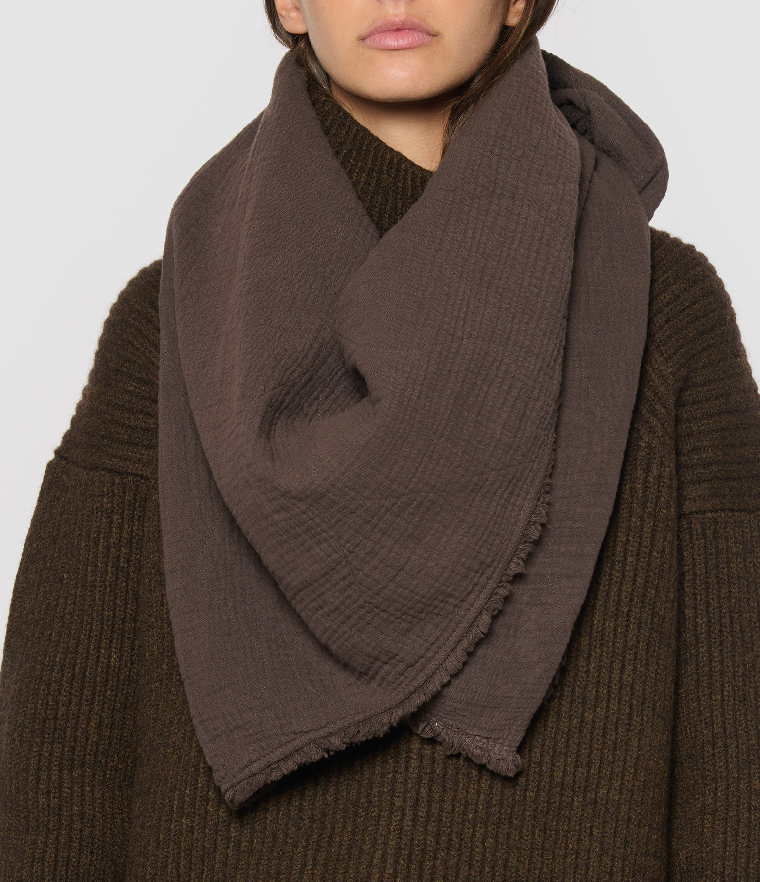 Toronto Scarf – Chocolate
