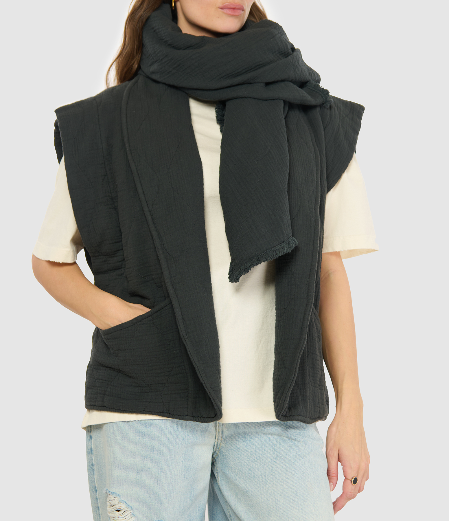 Toronto Scarf – Anthracite